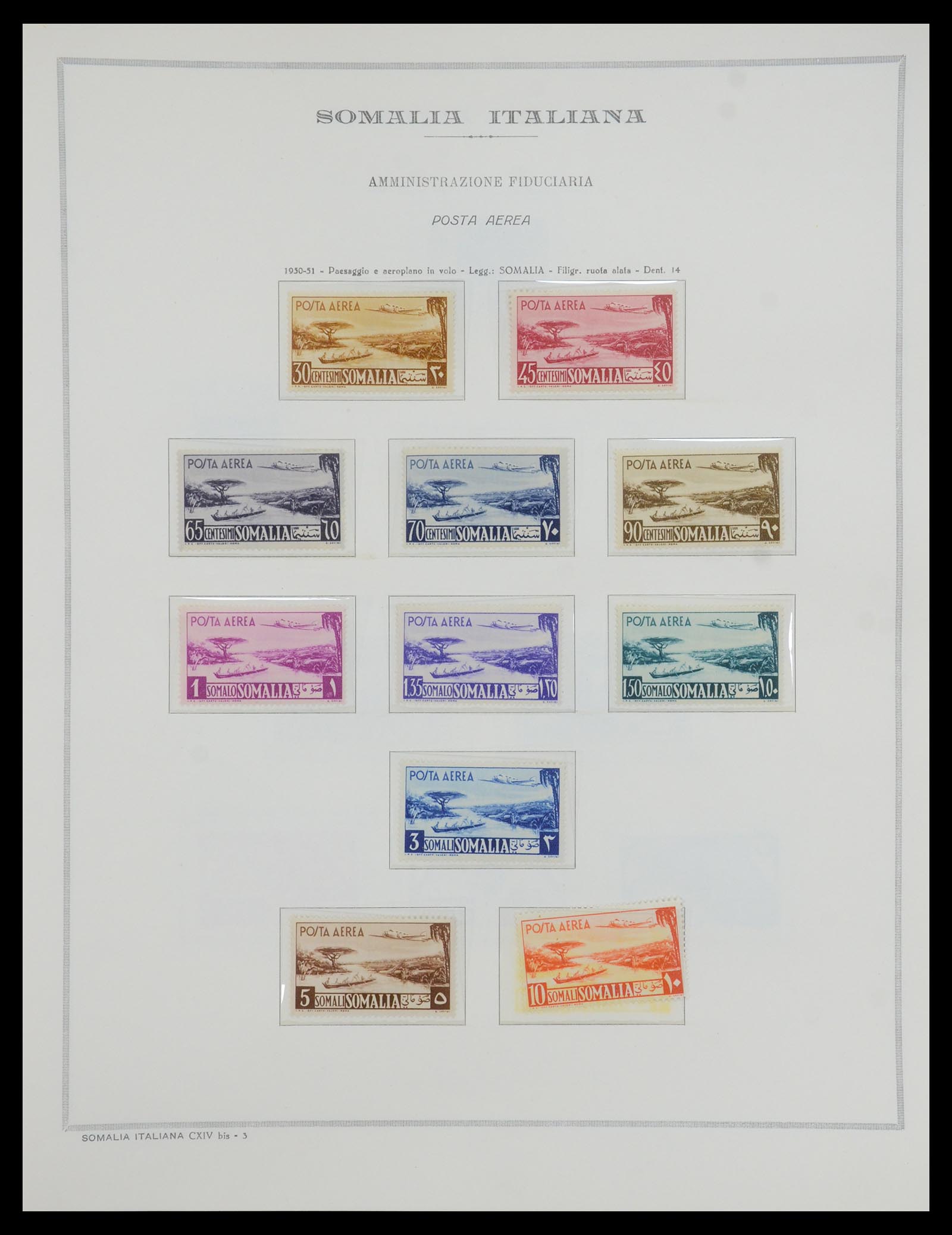 35328 066 - Postzegelverzameling 35328 Libië en Somalië 1952-1973.