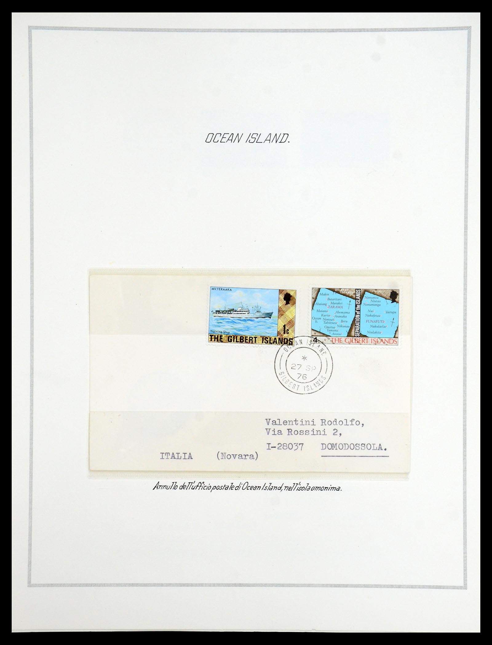 35333 017 - Postzegelverzameling 35333 Engelse gebieden brieven.