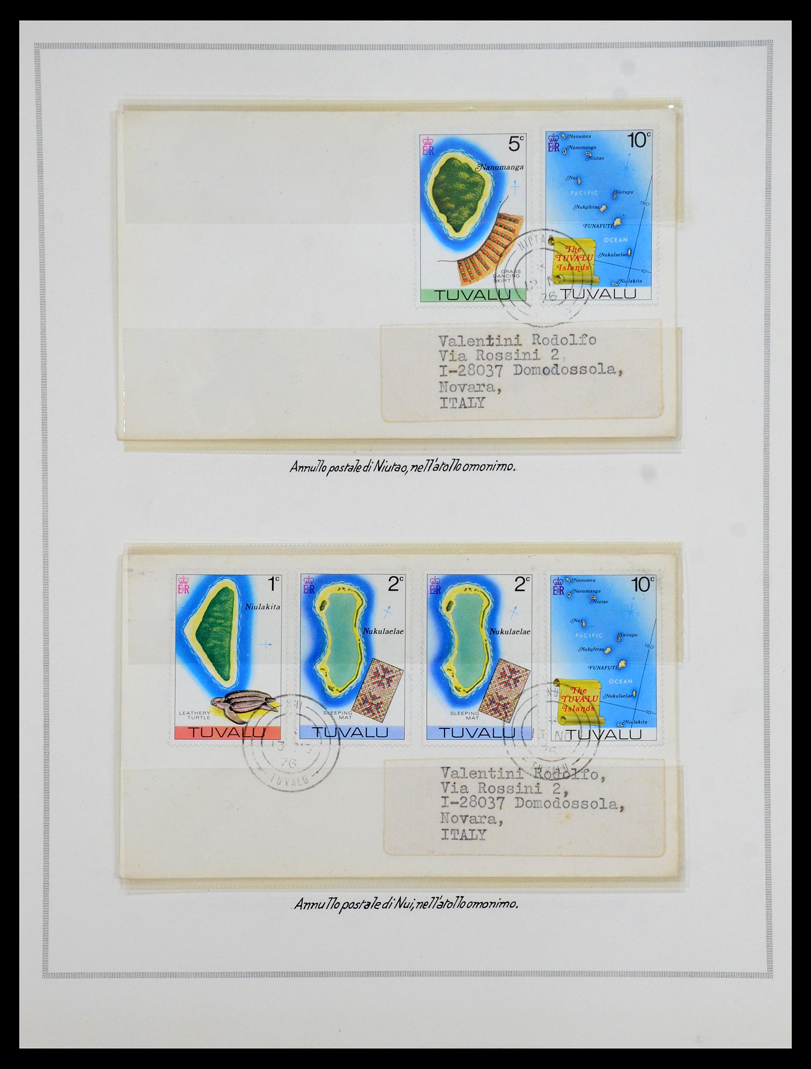 35333 020 - Postzegelverzameling 35333 Engelse gebieden brieven.