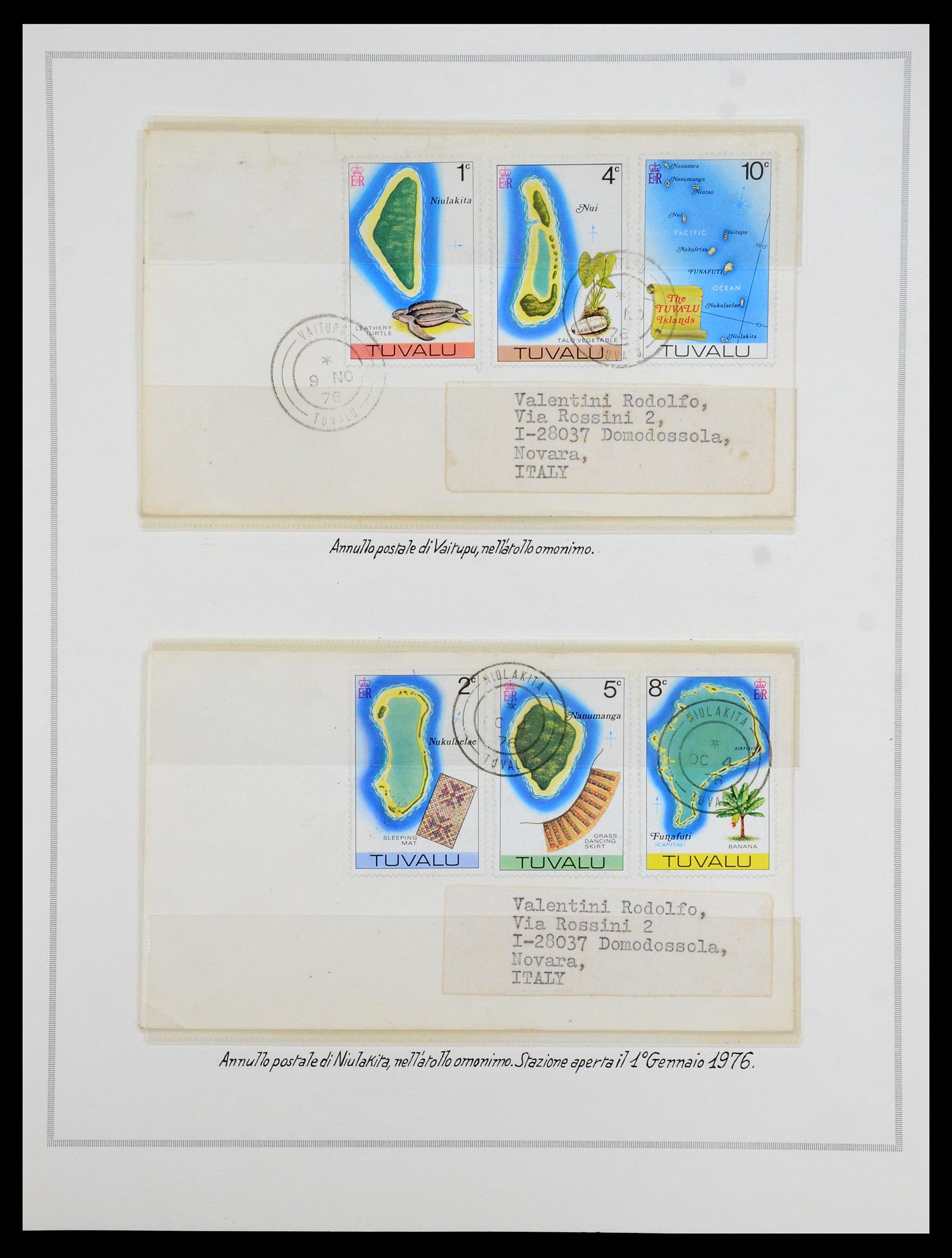 35333 021 - Postzegelverzameling 35333 Engelse gebieden brieven.