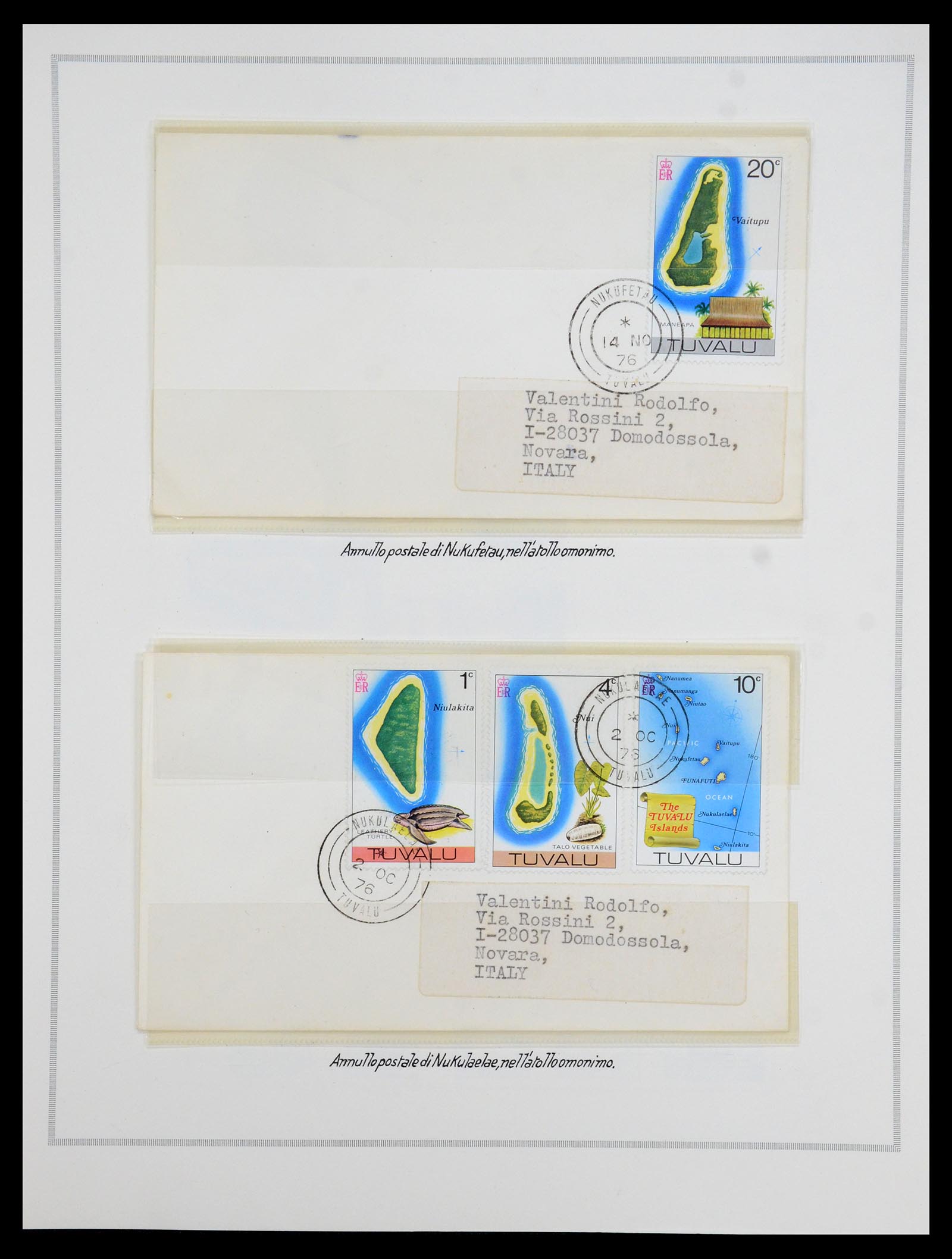 35333 023 - Postzegelverzameling 35333 Engelse gebieden brieven.