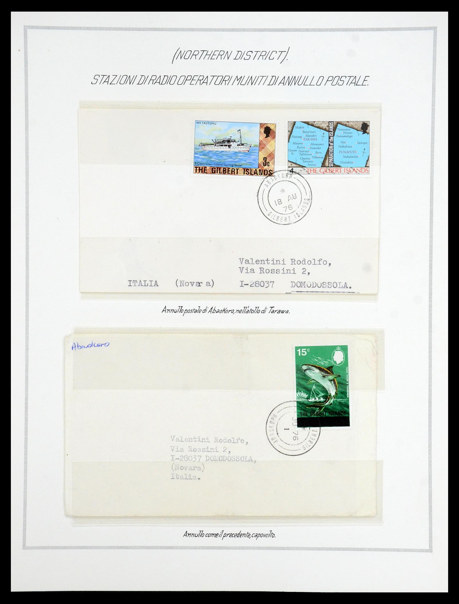 35333 035 - Postzegelverzameling 35333 Engelse gebieden brieven.