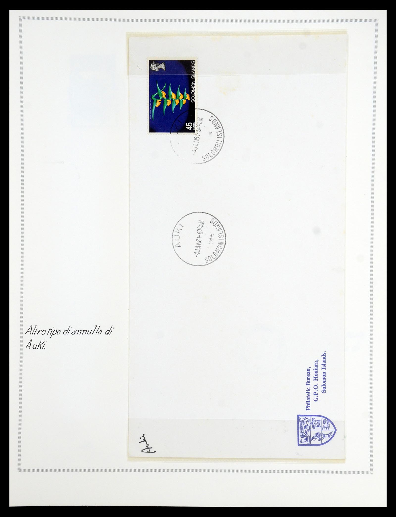 35333 047 - Postzegelverzameling 35333 Engelse gebieden brieven.