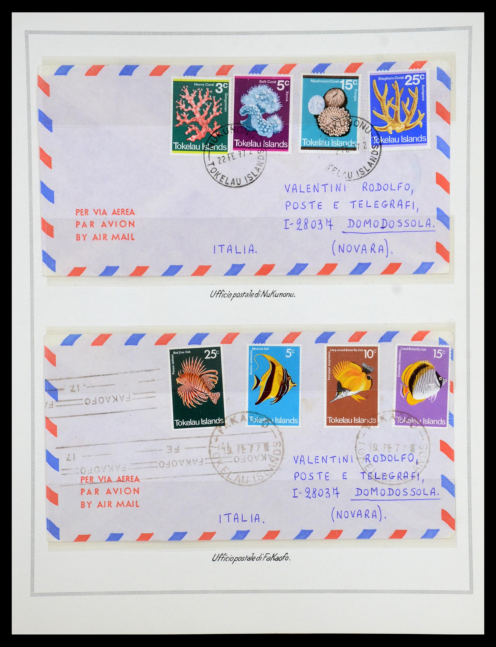 35333 051 - Postzegelverzameling 35333 Engelse gebieden brieven.