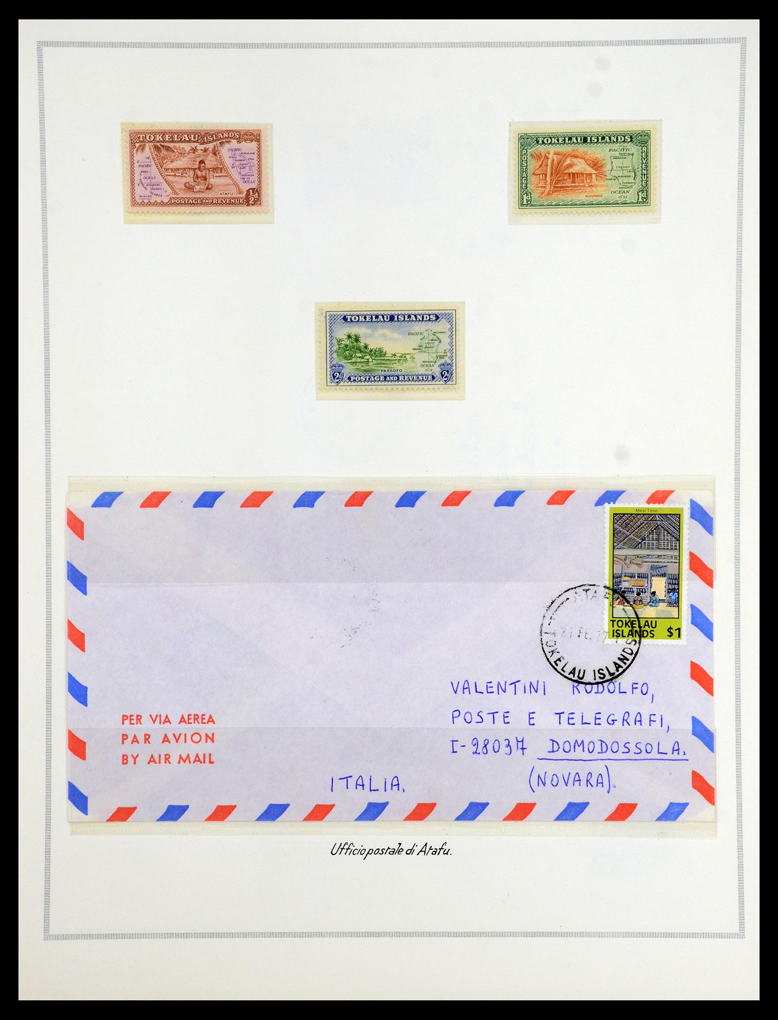 35333 052 - Postzegelverzameling 35333 Engelse gebieden brieven.