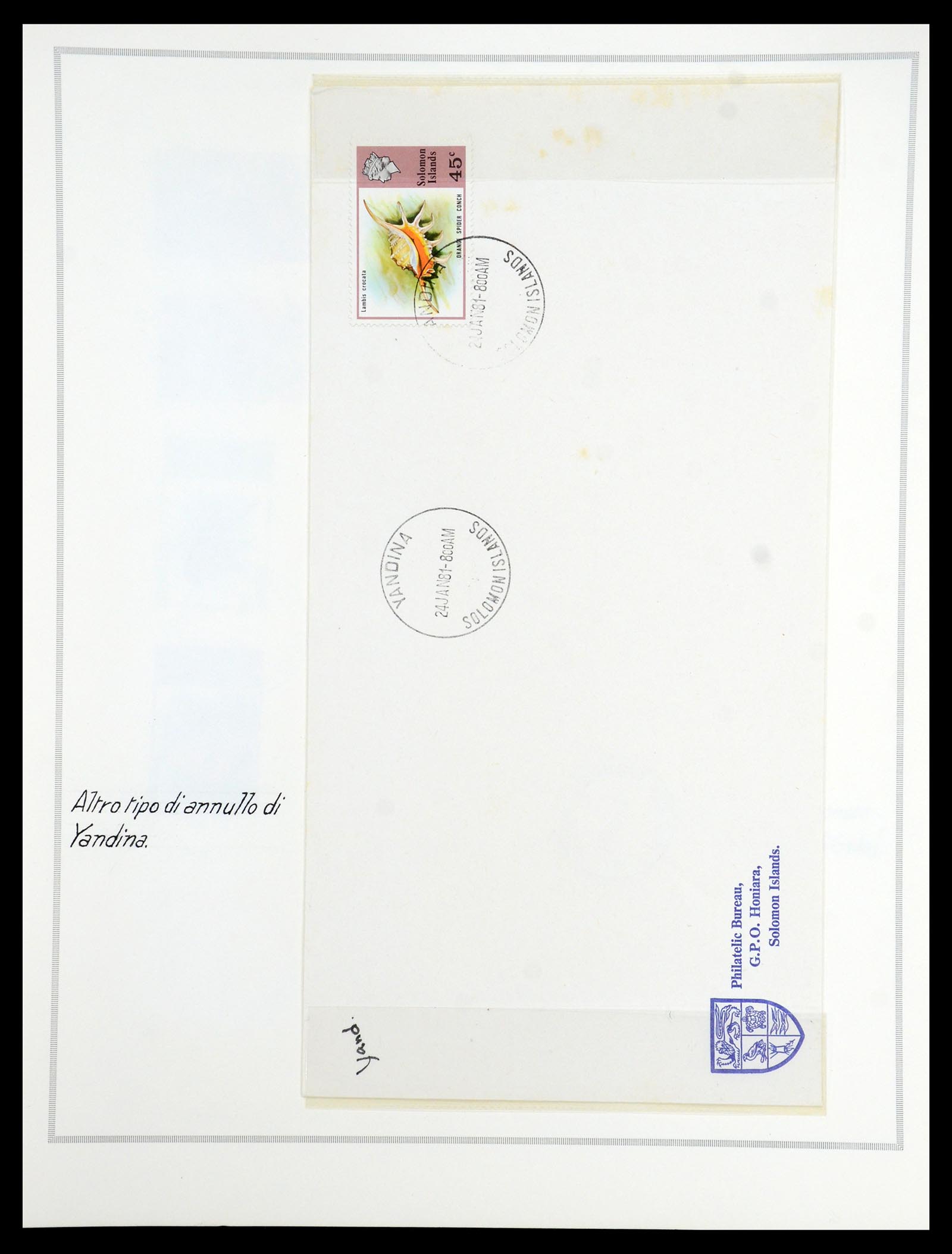 35333 056 - Postzegelverzameling 35333 Engelse gebieden brieven.