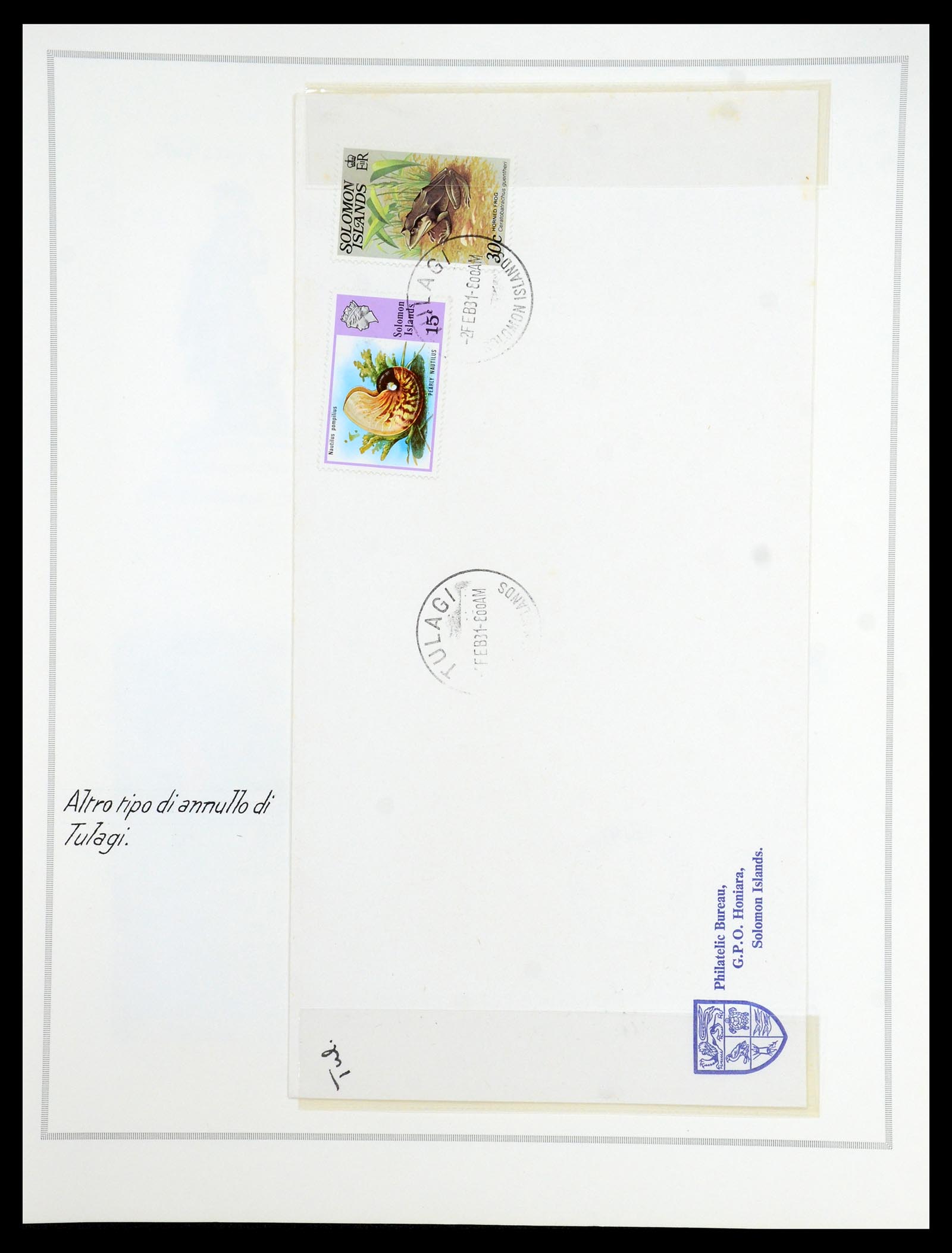 35333 058 - Postzegelverzameling 35333 Engelse gebieden brieven.