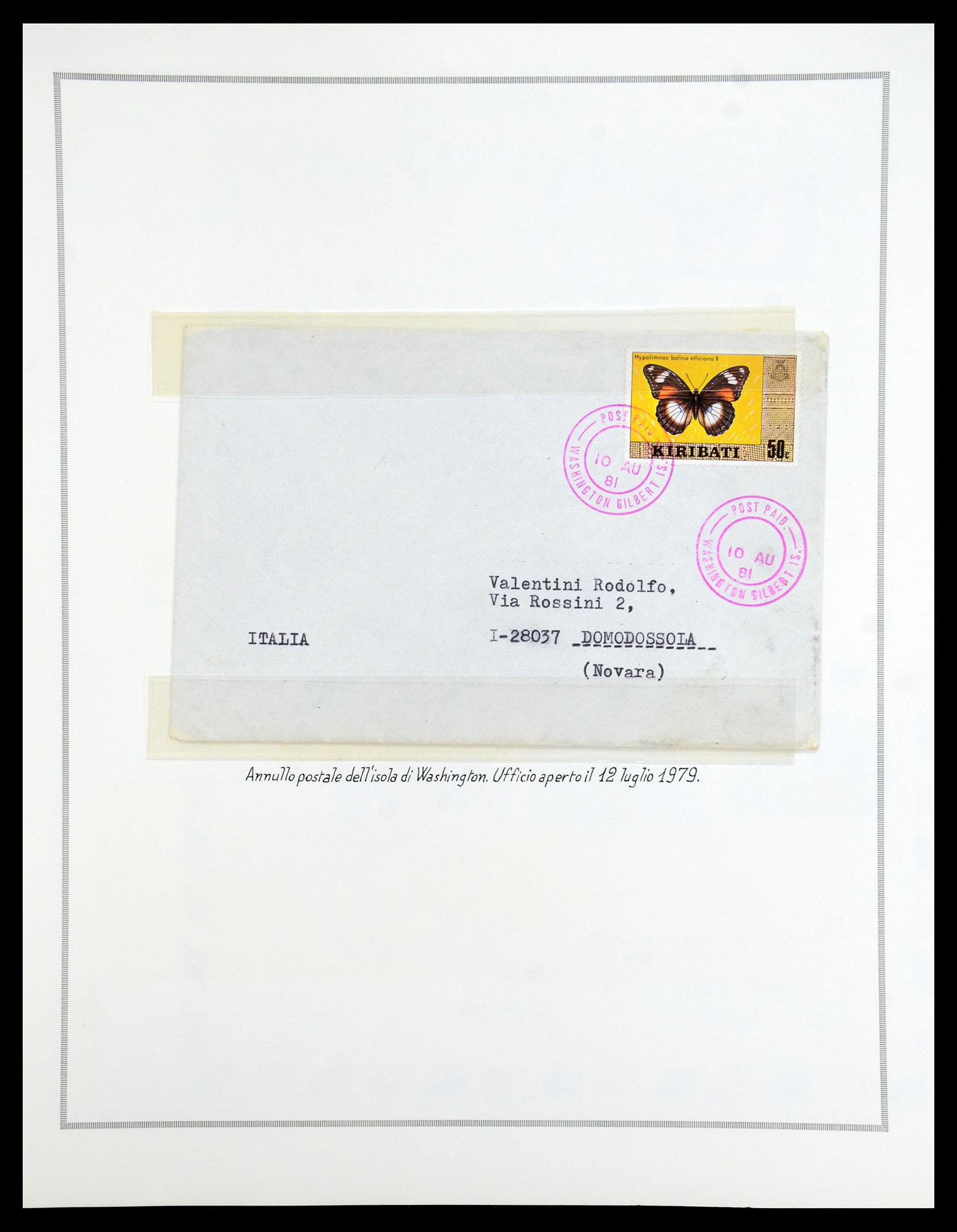 35333 381 - Postzegelverzameling 35333 Engelse gebieden brieven.