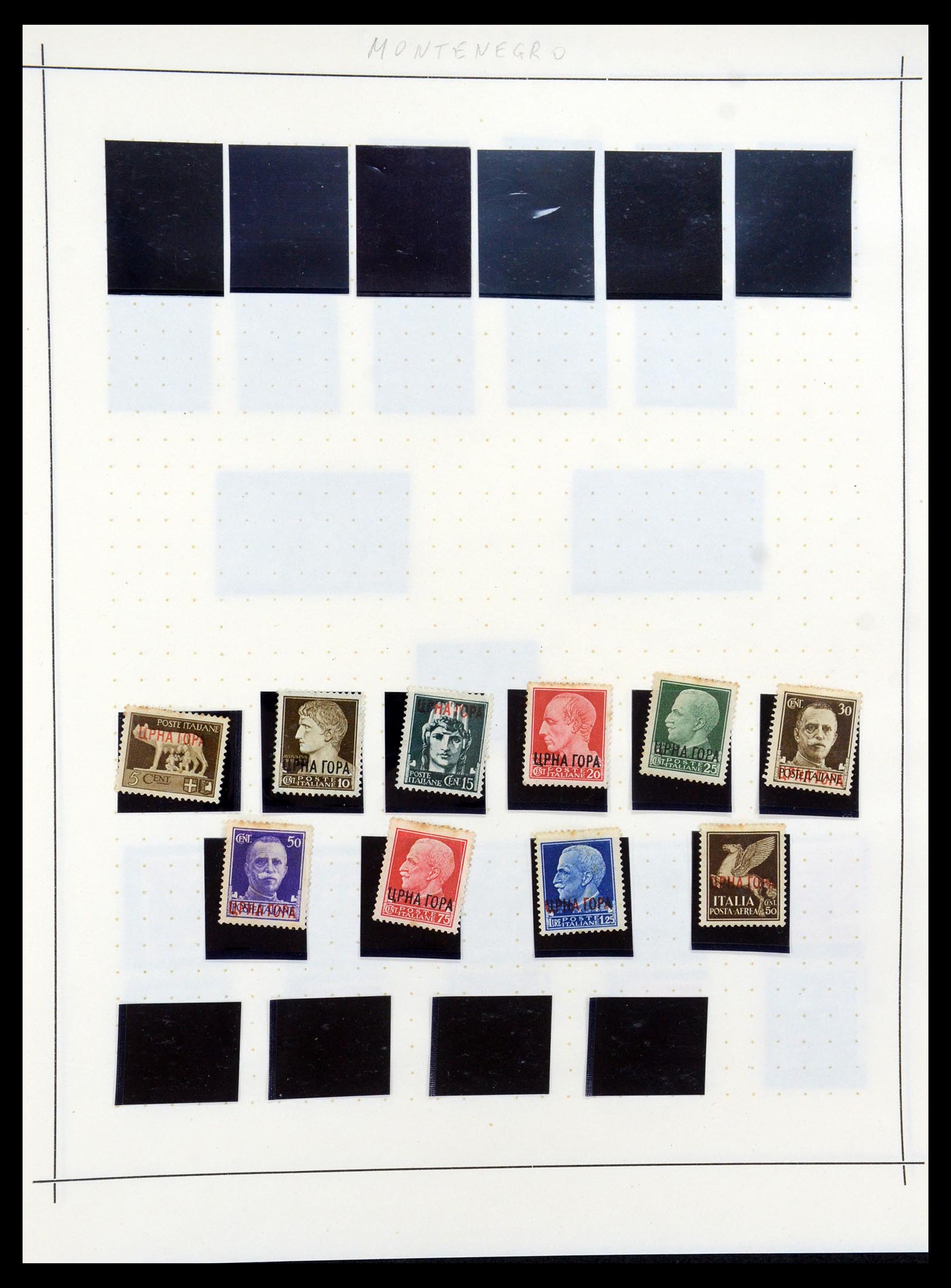 35335 003 - Postzegelverzameling 35335 Italiaanse gebieden, bezettingen, koloniën