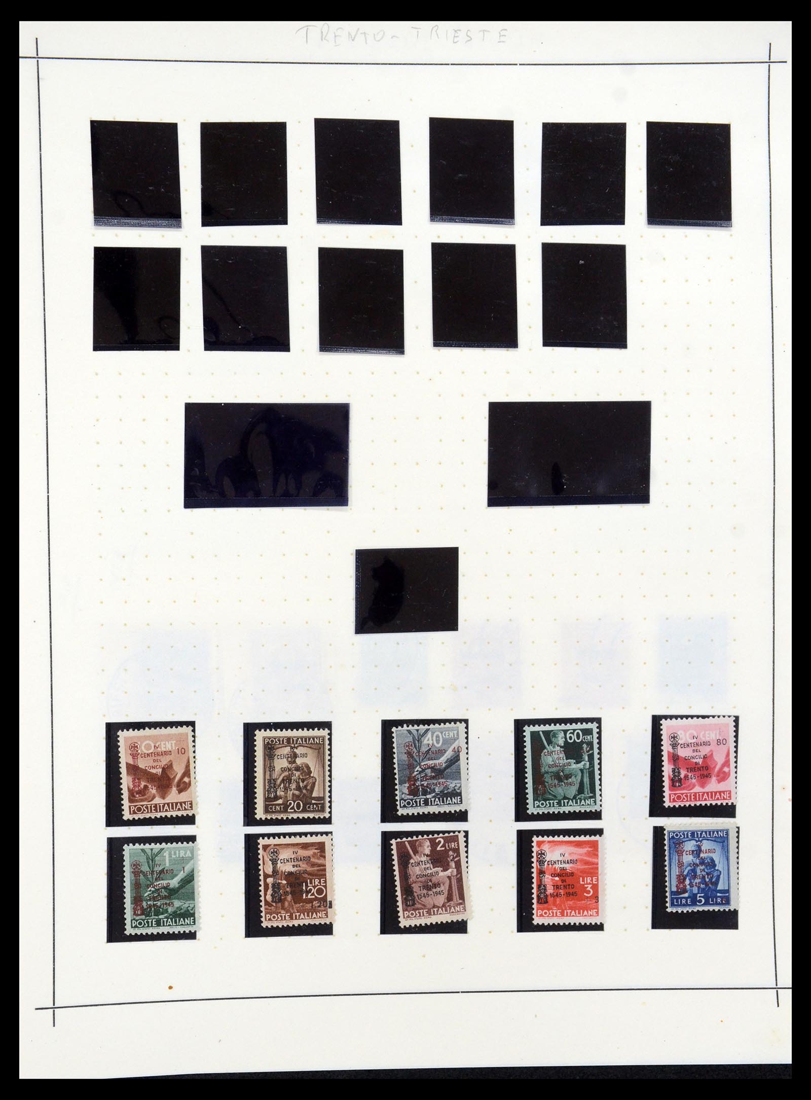 35335 004 - Postzegelverzameling 35335 Italiaanse gebieden, bezettingen, koloniën