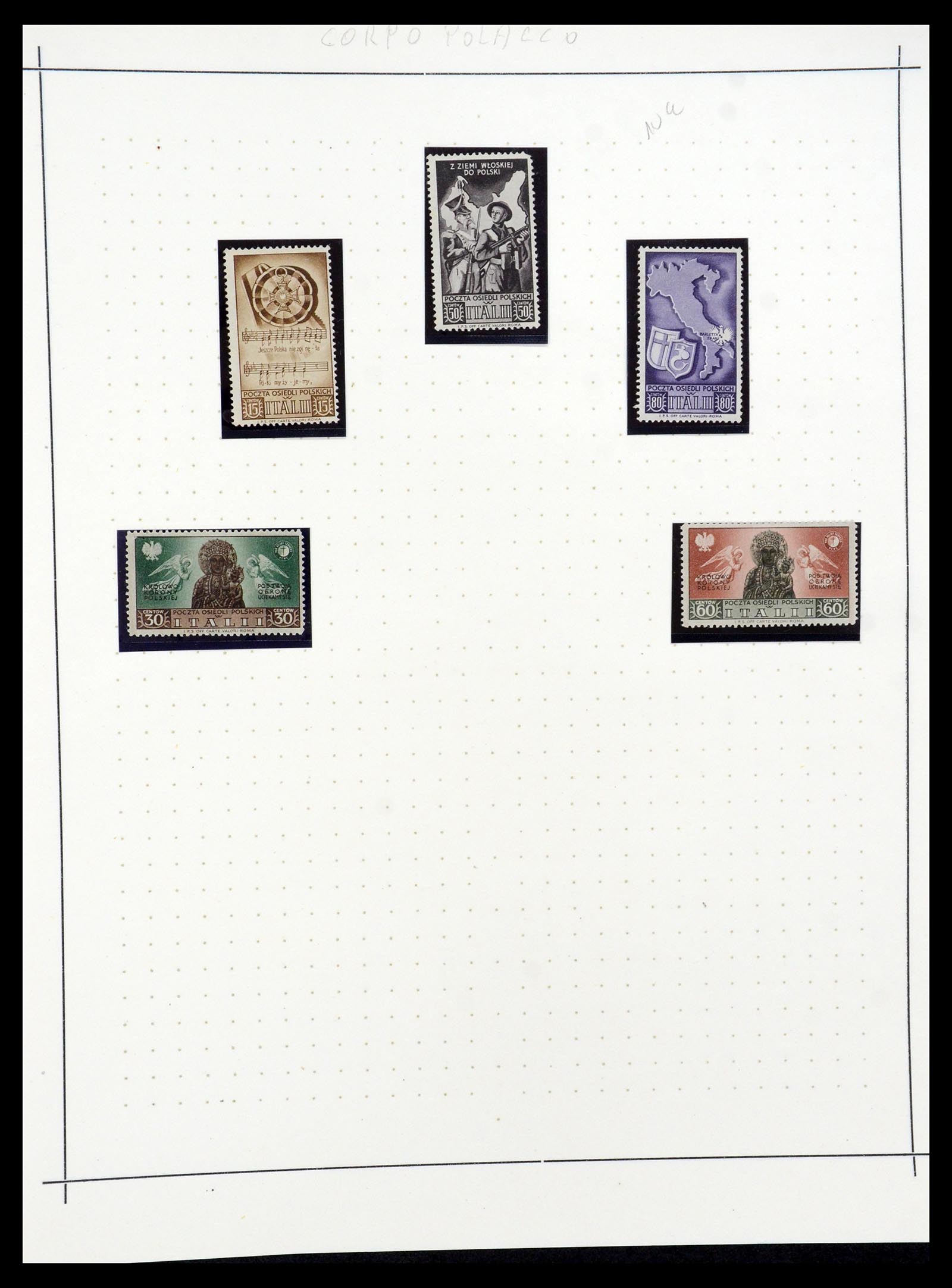 35335 007 - Postzegelverzameling 35335 Italiaanse gebieden, bezettingen, koloniën
