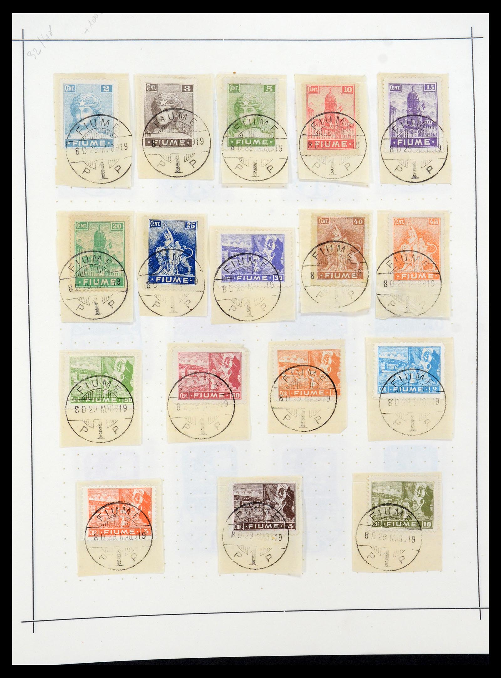 35335 008 - Postzegelverzameling 35335 Italiaanse gebieden, bezettingen, koloniën