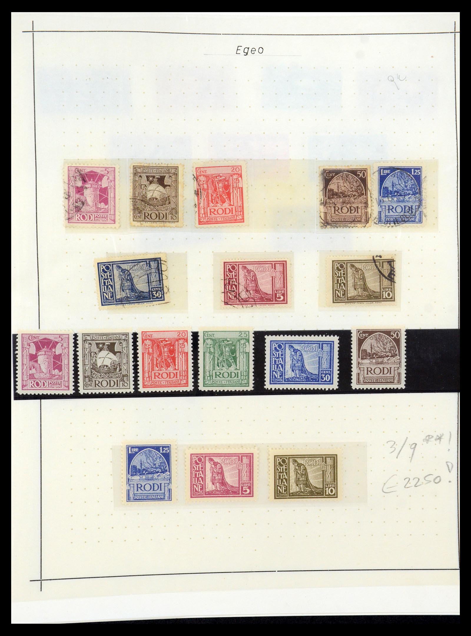 35335 013 - Postzegelverzameling 35335 Italiaanse gebieden, bezettingen, koloniën