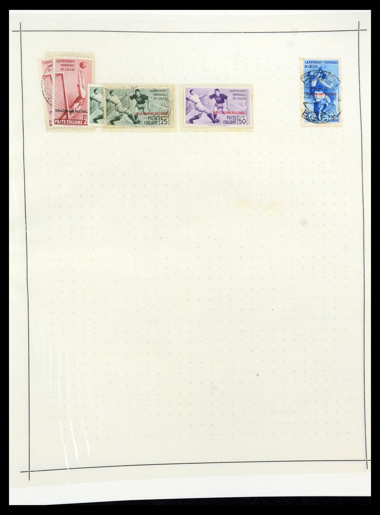 35335 016 - Postzegelverzameling 35335 Italiaanse gebieden, bezettingen, koloniën