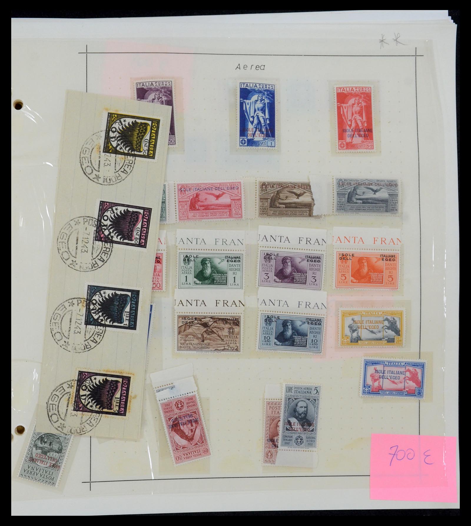 35335 019 - Postzegelverzameling 35335 Italiaanse gebieden, bezettingen, koloniën