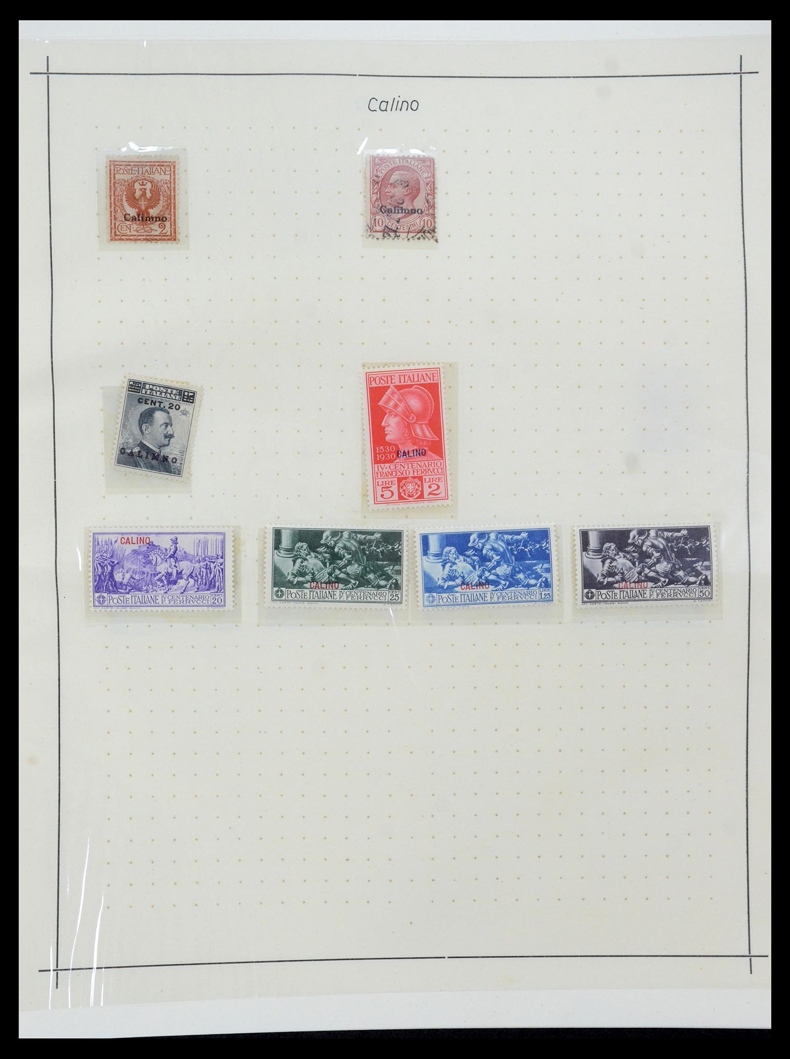 35335 024 - Postzegelverzameling 35335 Italiaanse gebieden, bezettingen, koloniën