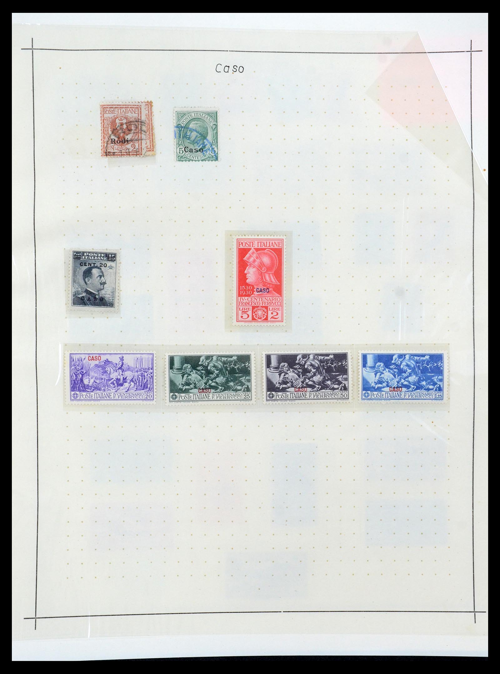 35335 026 - Postzegelverzameling 35335 Italiaanse gebieden, bezettingen, koloniën