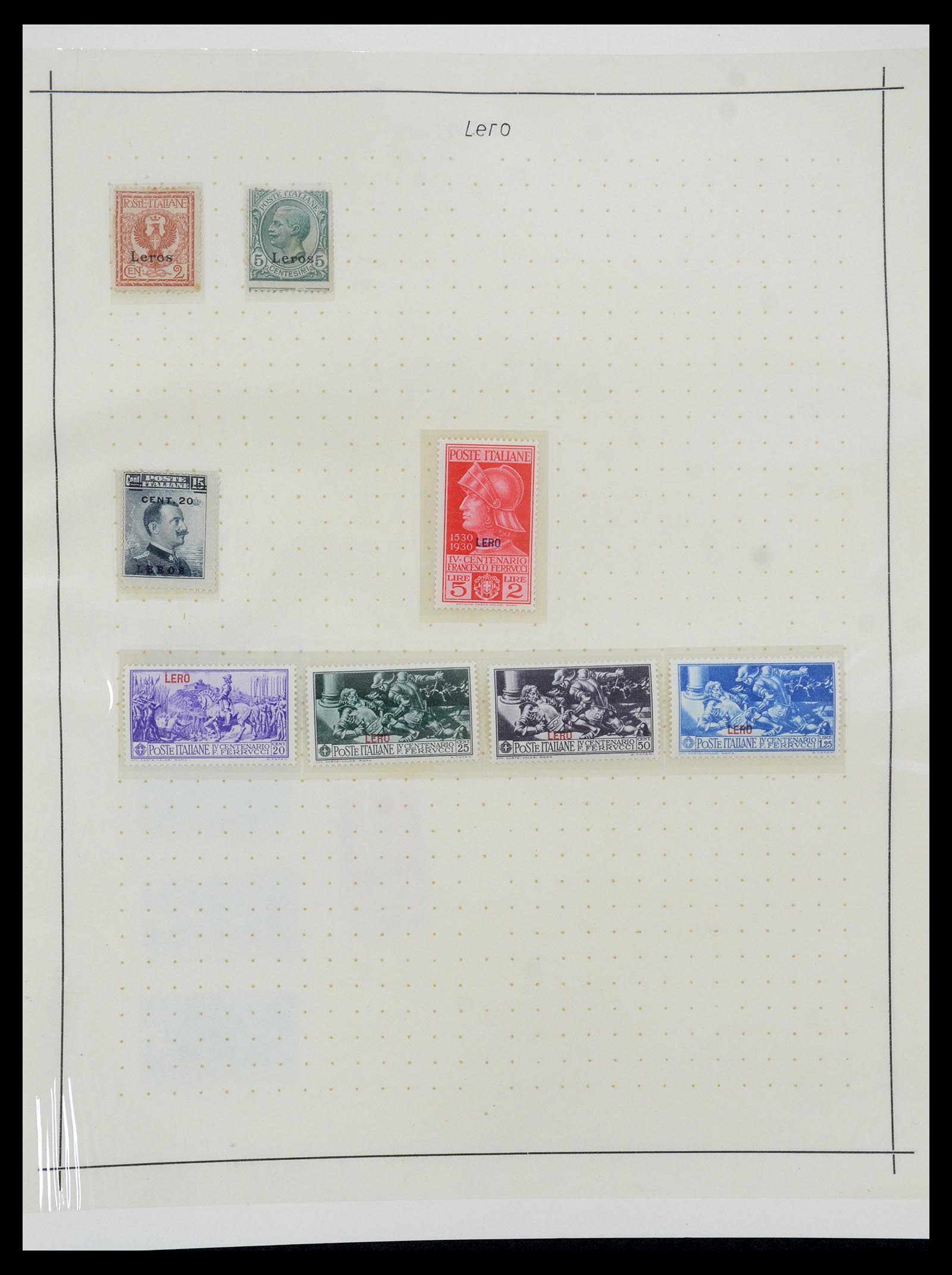 35335 029 - Postzegelverzameling 35335 Italiaanse gebieden, bezettingen, koloniën
