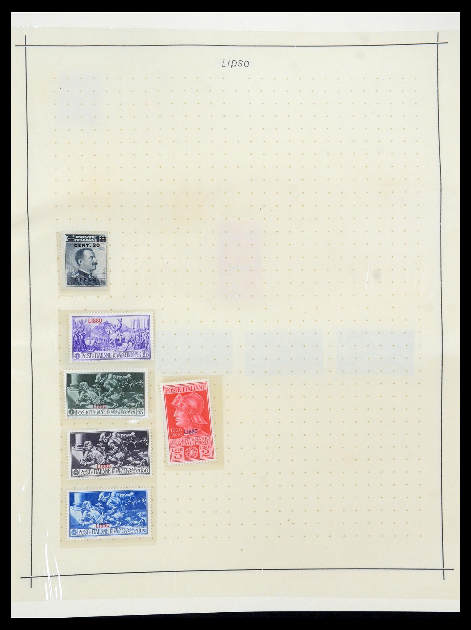 35335 030 - Postzegelverzameling 35335 Italiaanse gebieden, bezettingen, koloniën