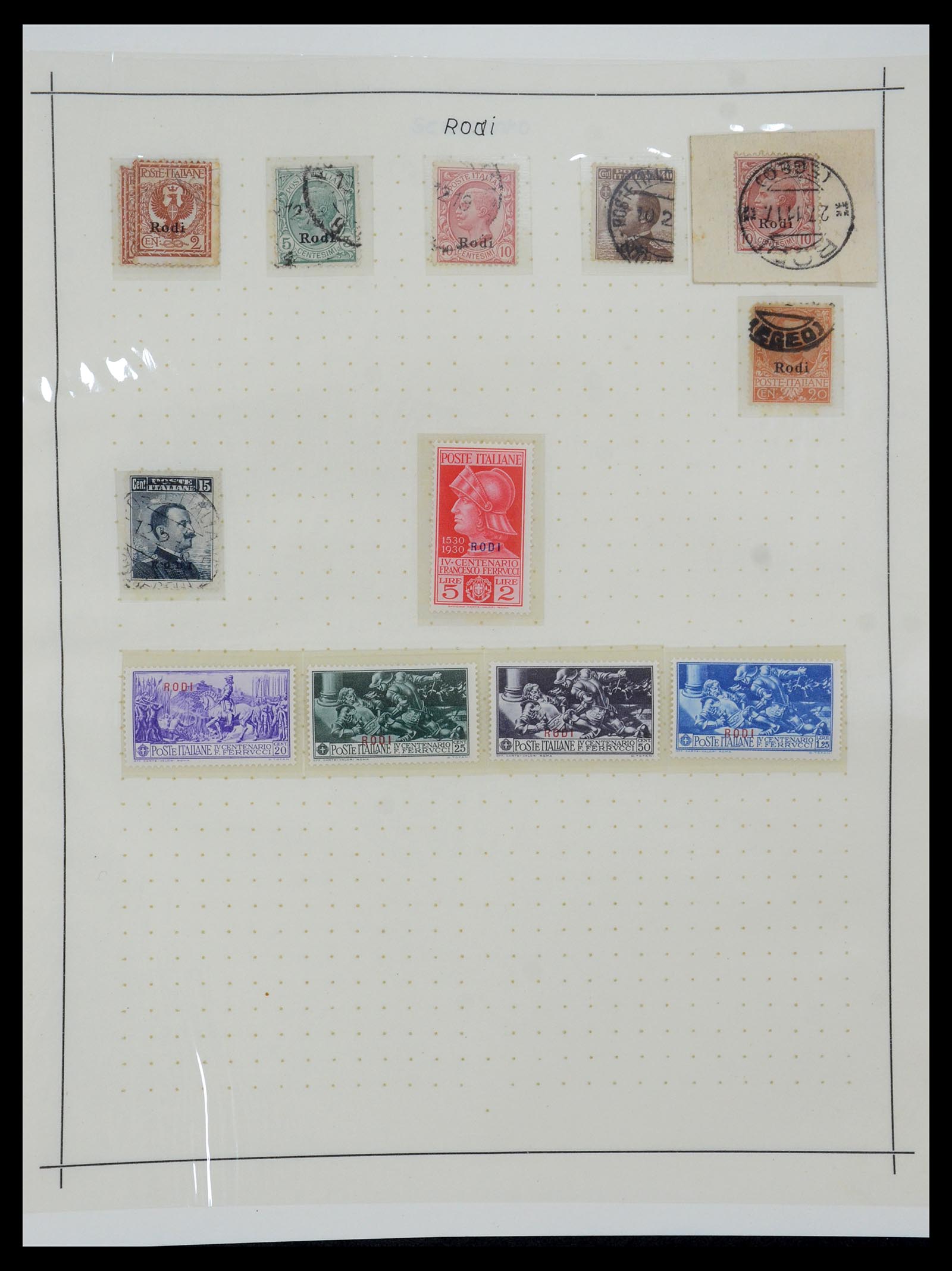 35335 034 - Postzegelverzameling 35335 Italiaanse gebieden, bezettingen, koloniën