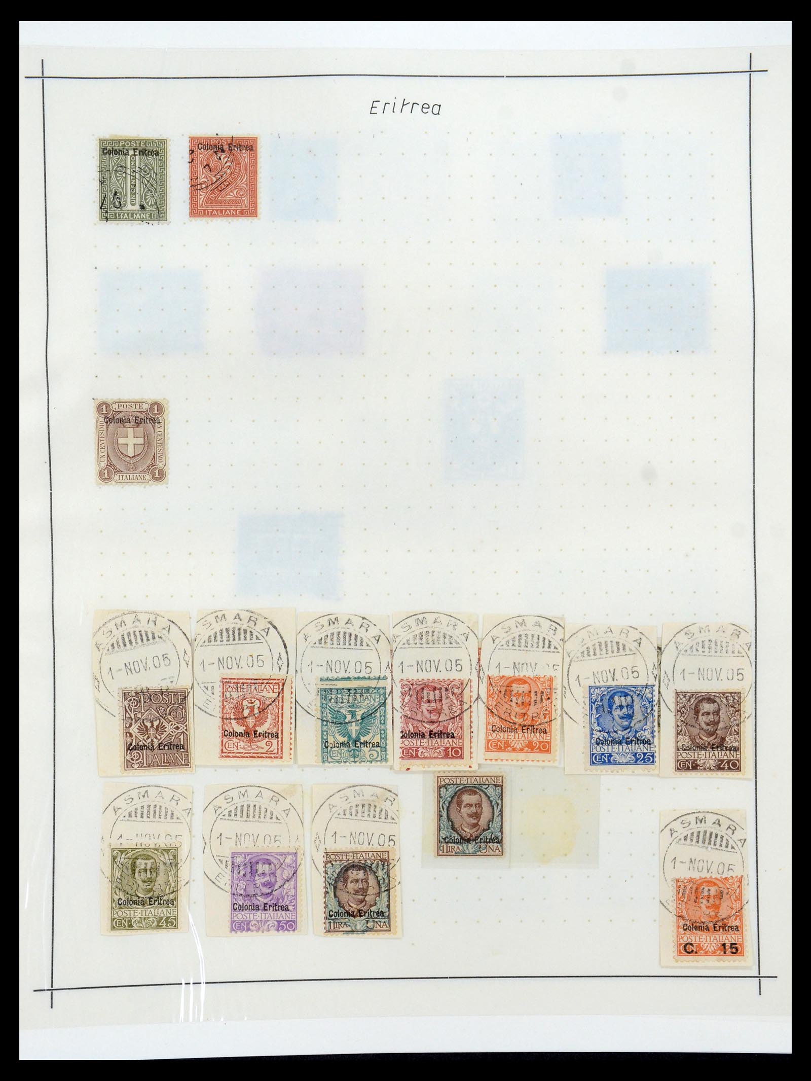 35335 037 - Postzegelverzameling 35335 Italiaanse gebieden, bezettingen, koloniën