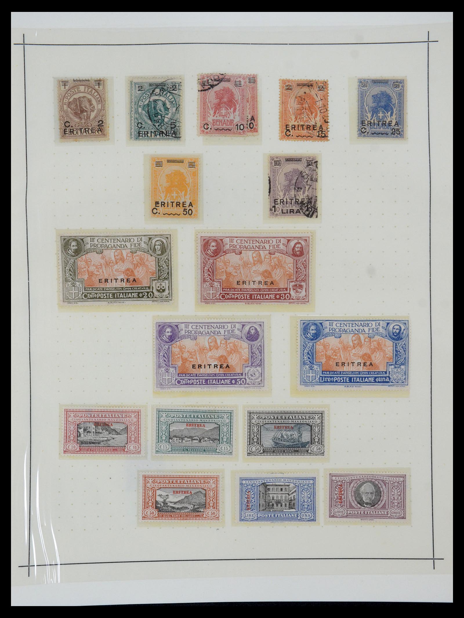 35335 039 - Postzegelverzameling 35335 Italiaanse gebieden, bezettingen, koloniën
