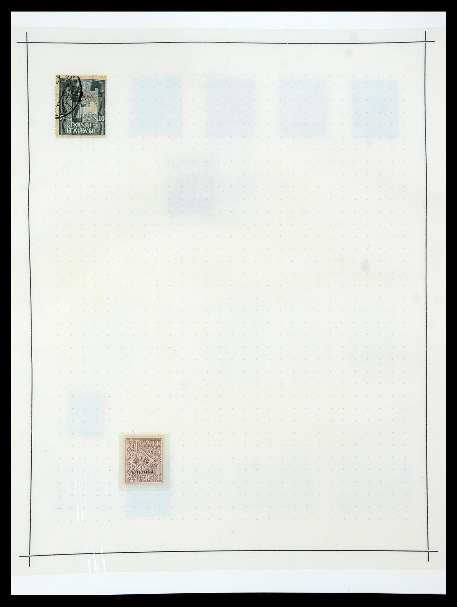 35335 040 - Postzegelverzameling 35335 Italiaanse gebieden, bezettingen, koloniën