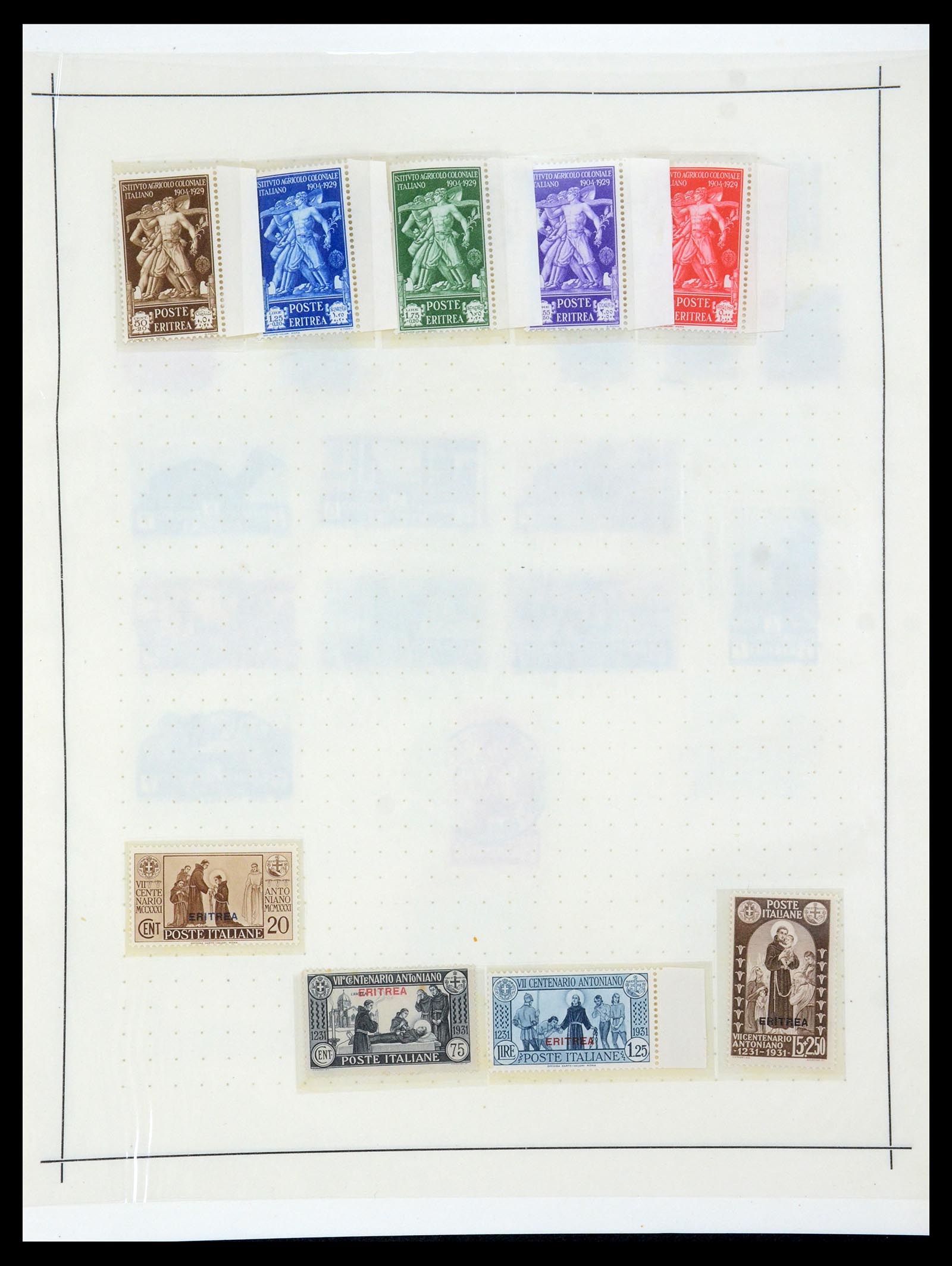 35335 045 - Postzegelverzameling 35335 Italiaanse gebieden, bezettingen, koloniën