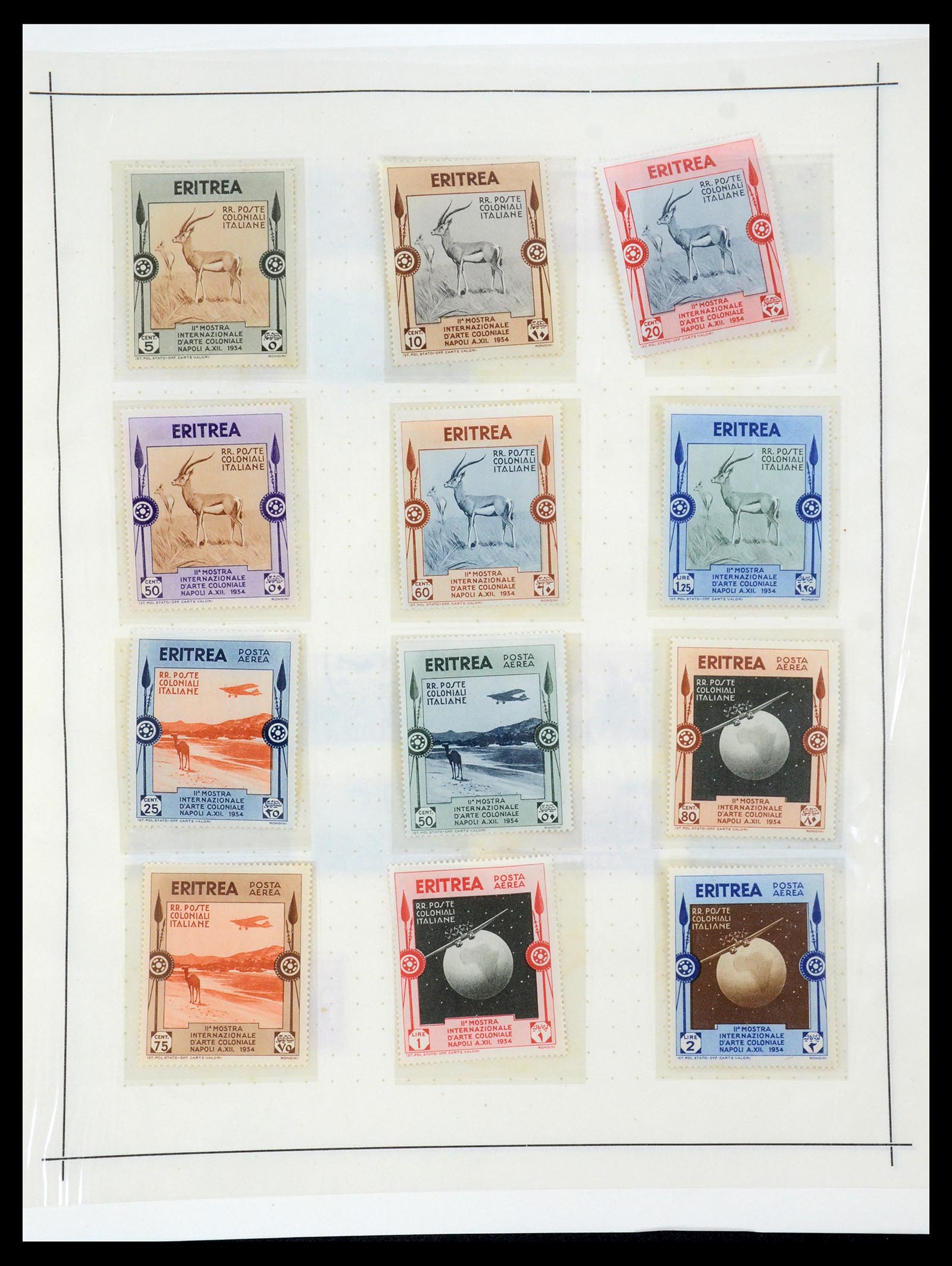 35335 047 - Postzegelverzameling 35335 Italiaanse gebieden, bezettingen, koloniën