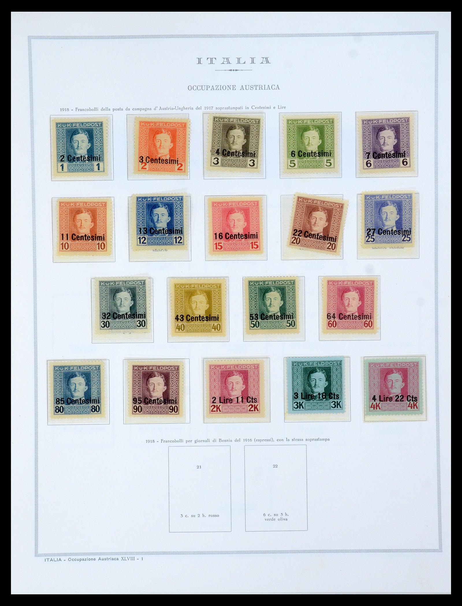 35335 052 - Stamp Collection 35335 Italian territories, occupations, colonies 1874-1