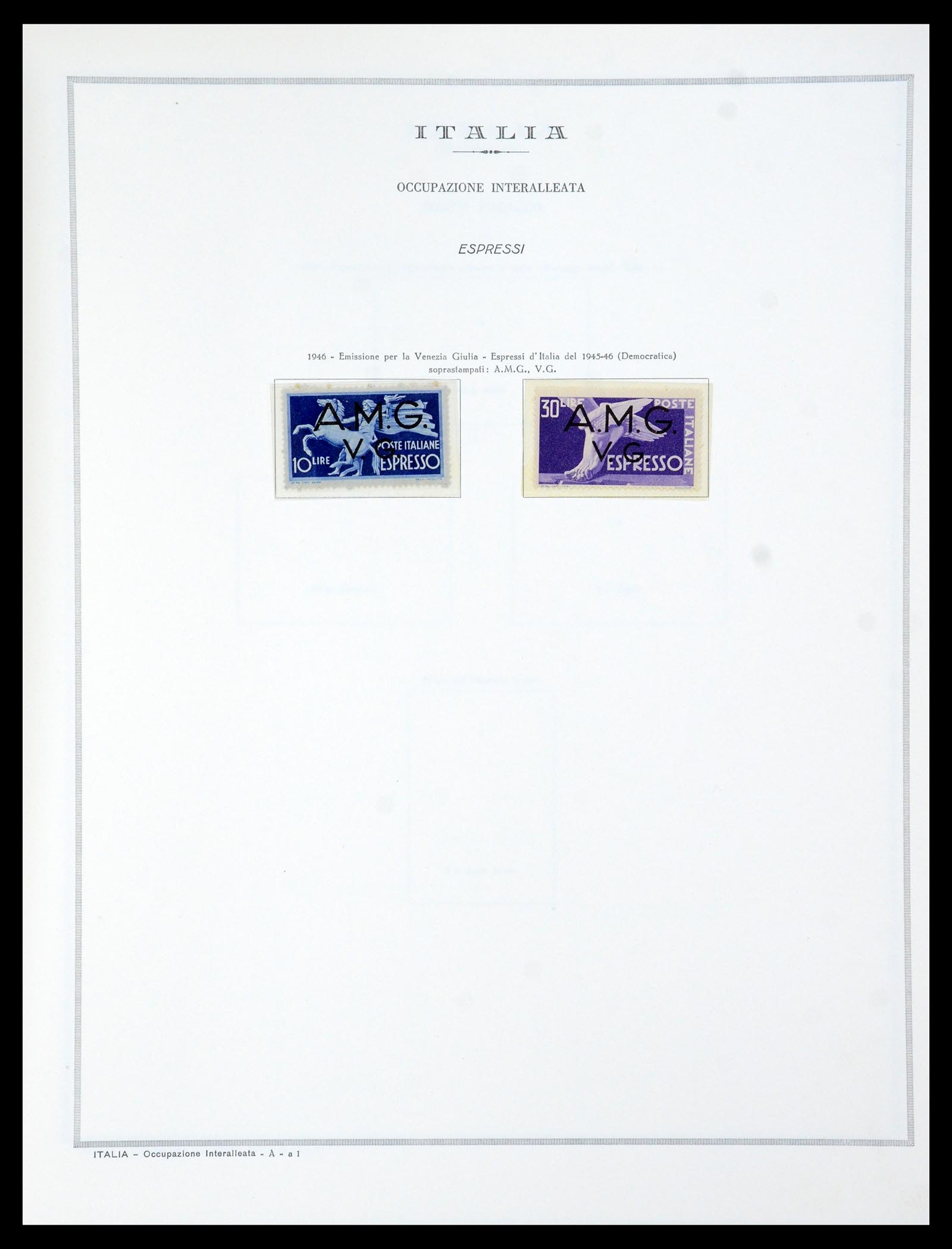 35335 057 - Postzegelverzameling 35335 Italiaanse gebieden, bezettingen, koloniën