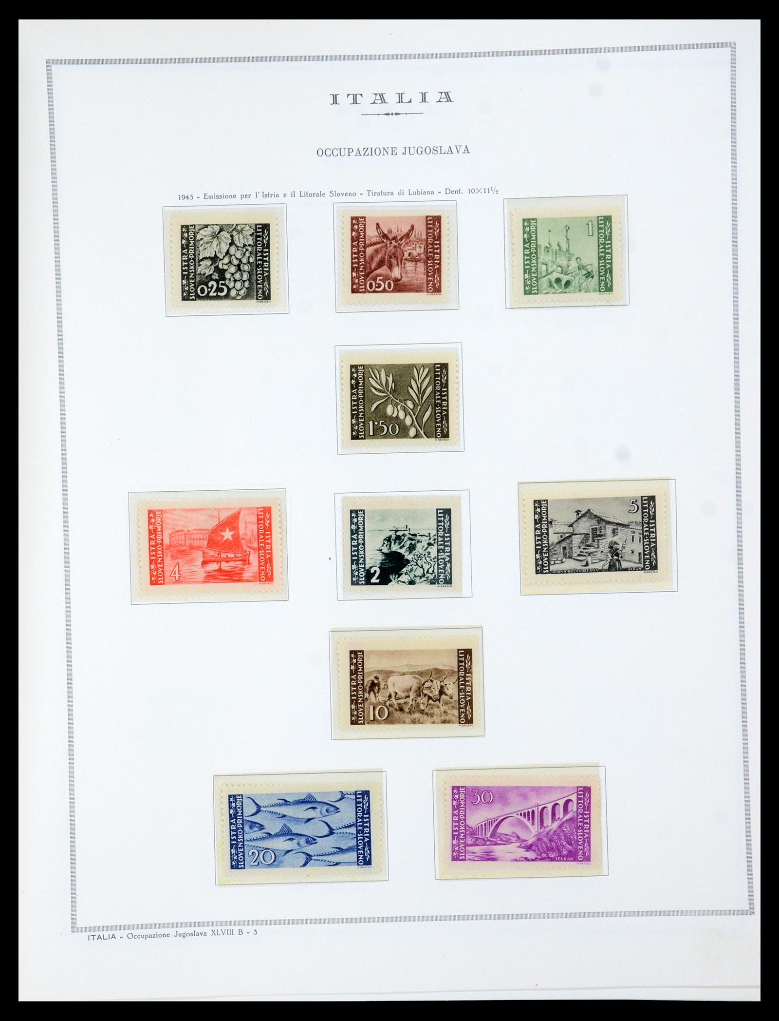 35335 060 - Postzegelverzameling 35335 Italiaanse gebieden, bezettingen, koloniën