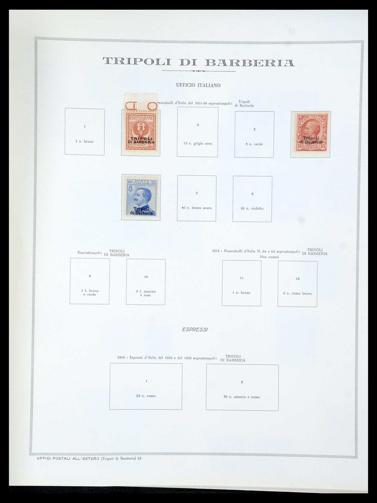 35335 086 - Postzegelverzameling 35335 Italiaanse gebieden, bezettingen, koloniën