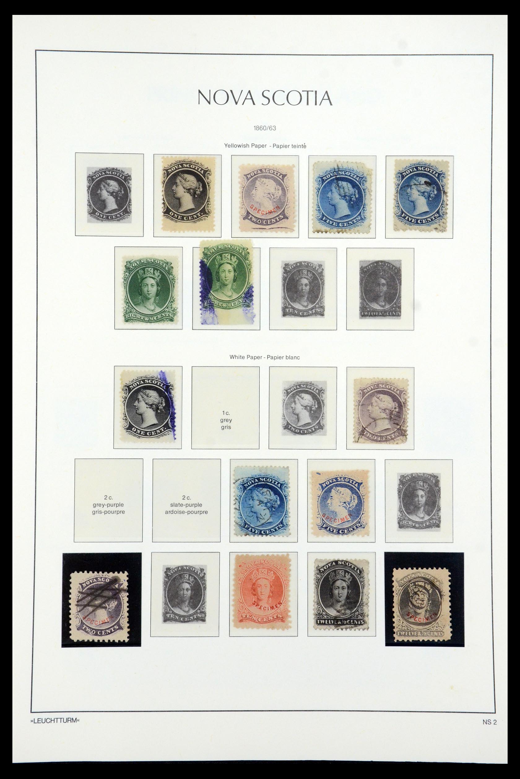 35336 024 - Postzegelverzameling 35336 Canada en provincies 1851-1995.