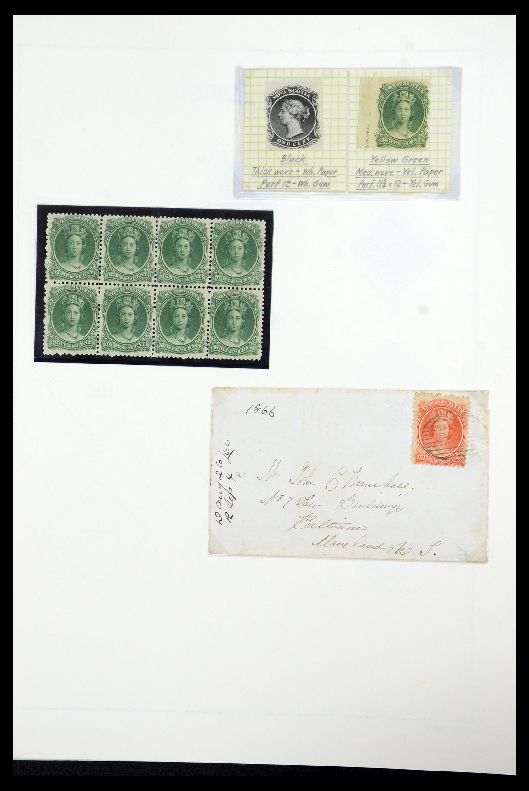 35336 025 - Postzegelverzameling 35336 Canada en provincies 1851-1995.