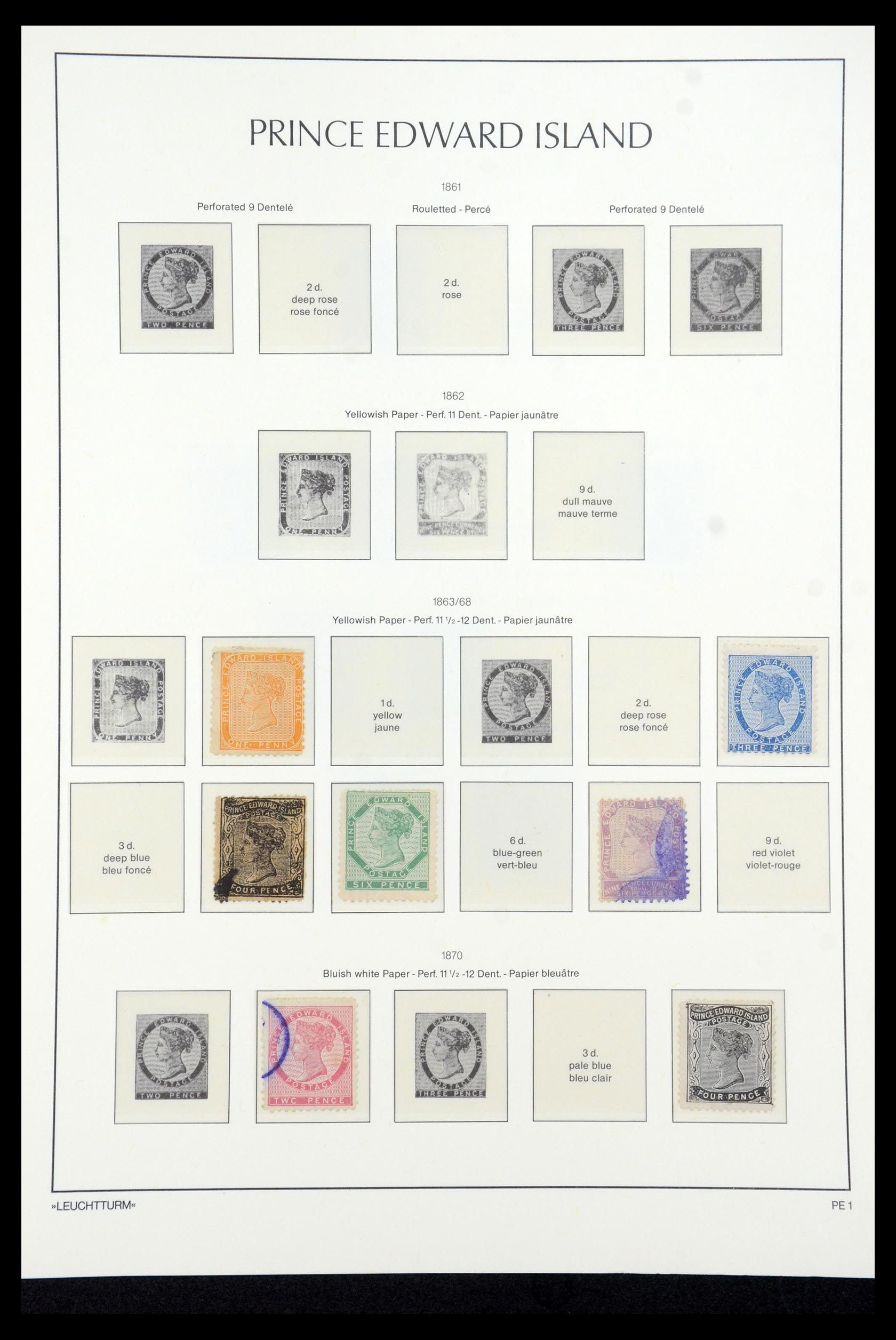 35336 027 - Postzegelverzameling 35336 Canada en provincies 1851-1995.