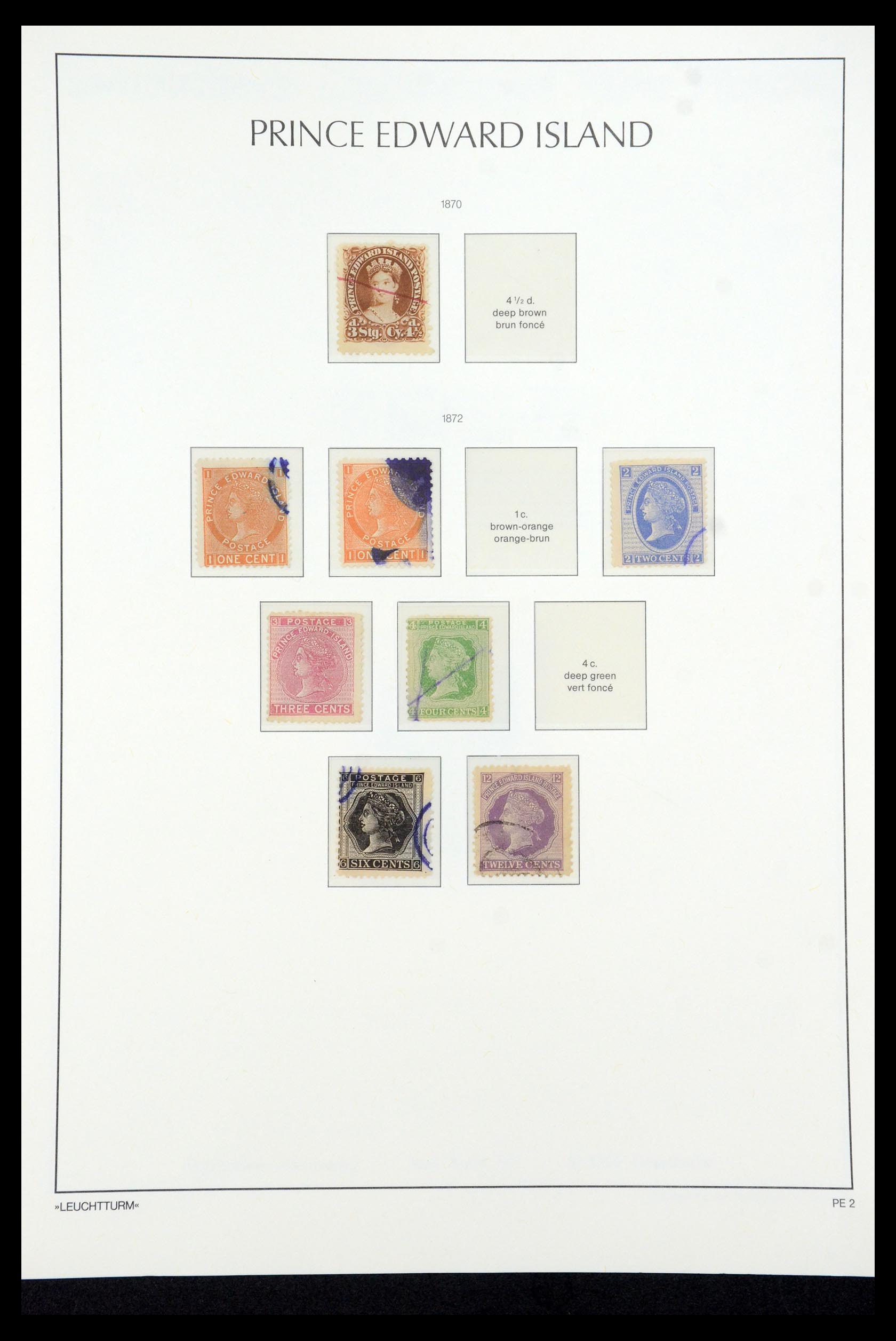 35336 028 - Postzegelverzameling 35336 Canada en provincies 1851-1995.