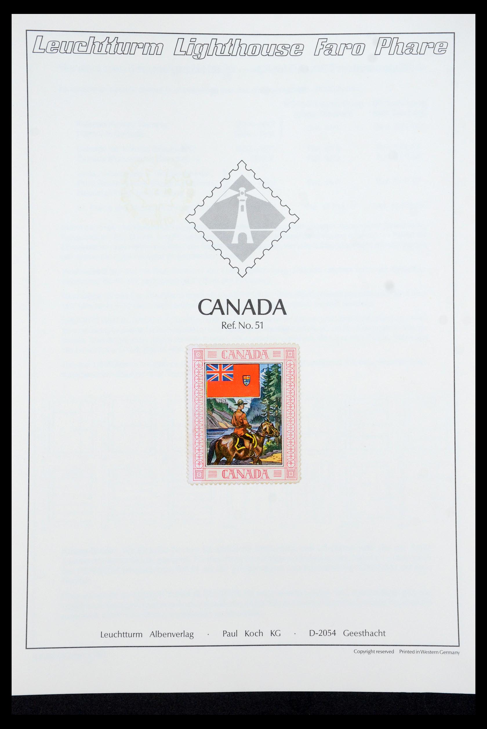 35336 029 - Stamp Collection 35336 Canada and provinces 1851-1995.