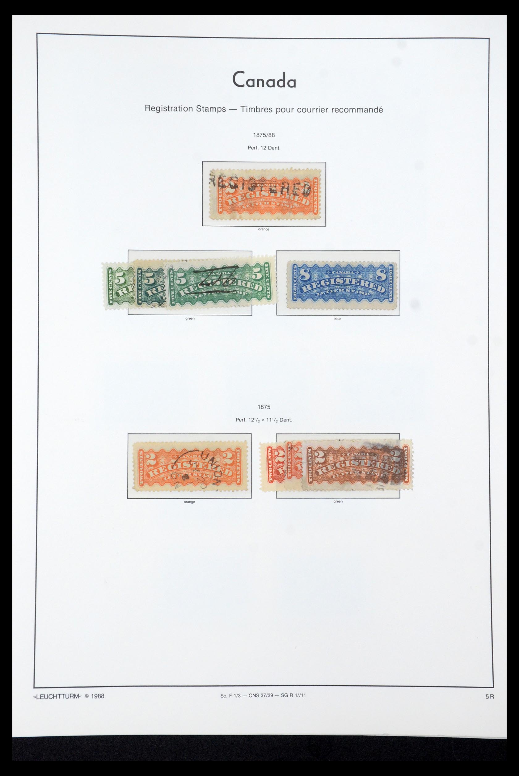 35336 035 - Postzegelverzameling 35336 Canada en provincies 1851-1995.