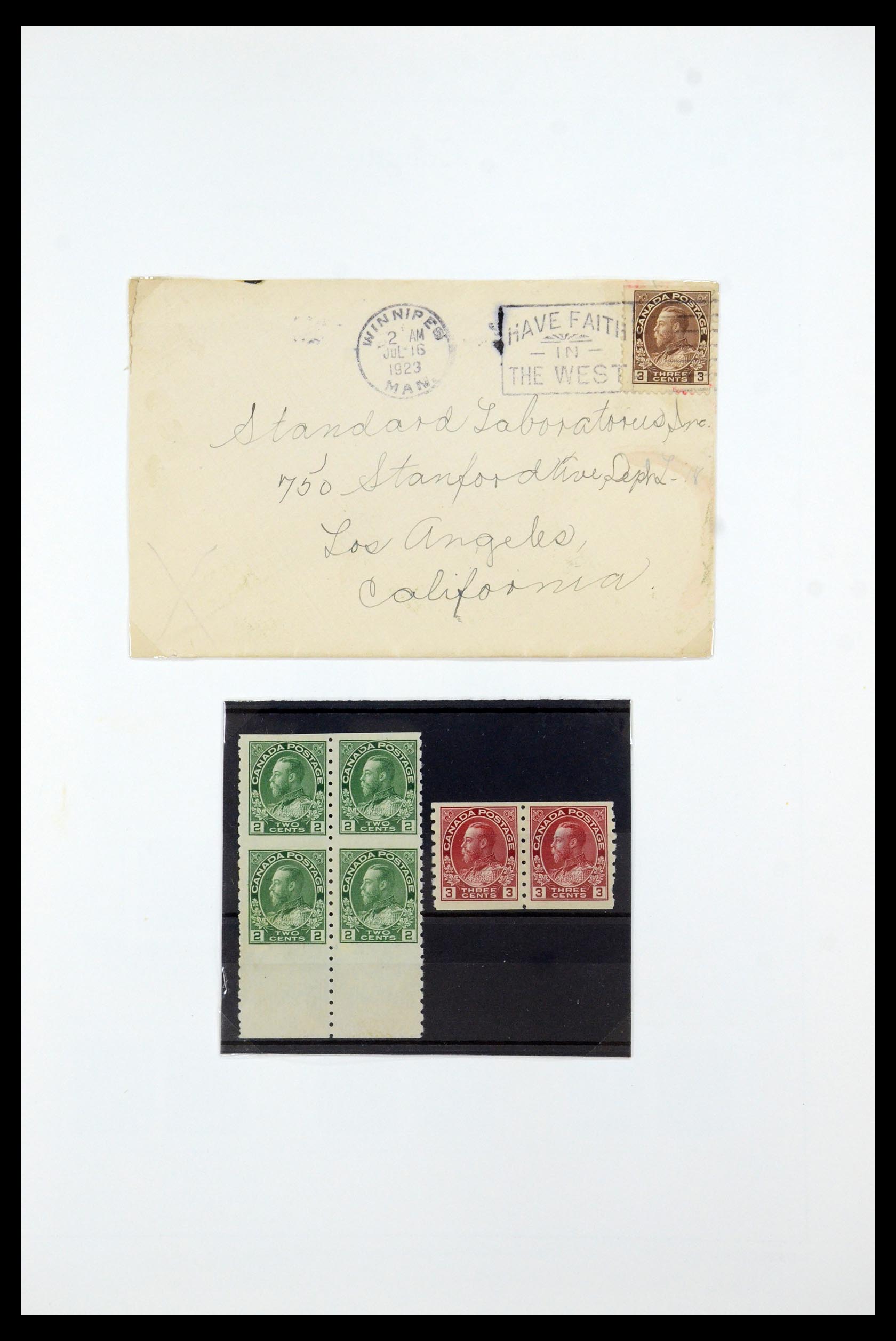 35336 048 - Postzegelverzameling 35336 Canada en provincies 1851-1995.
