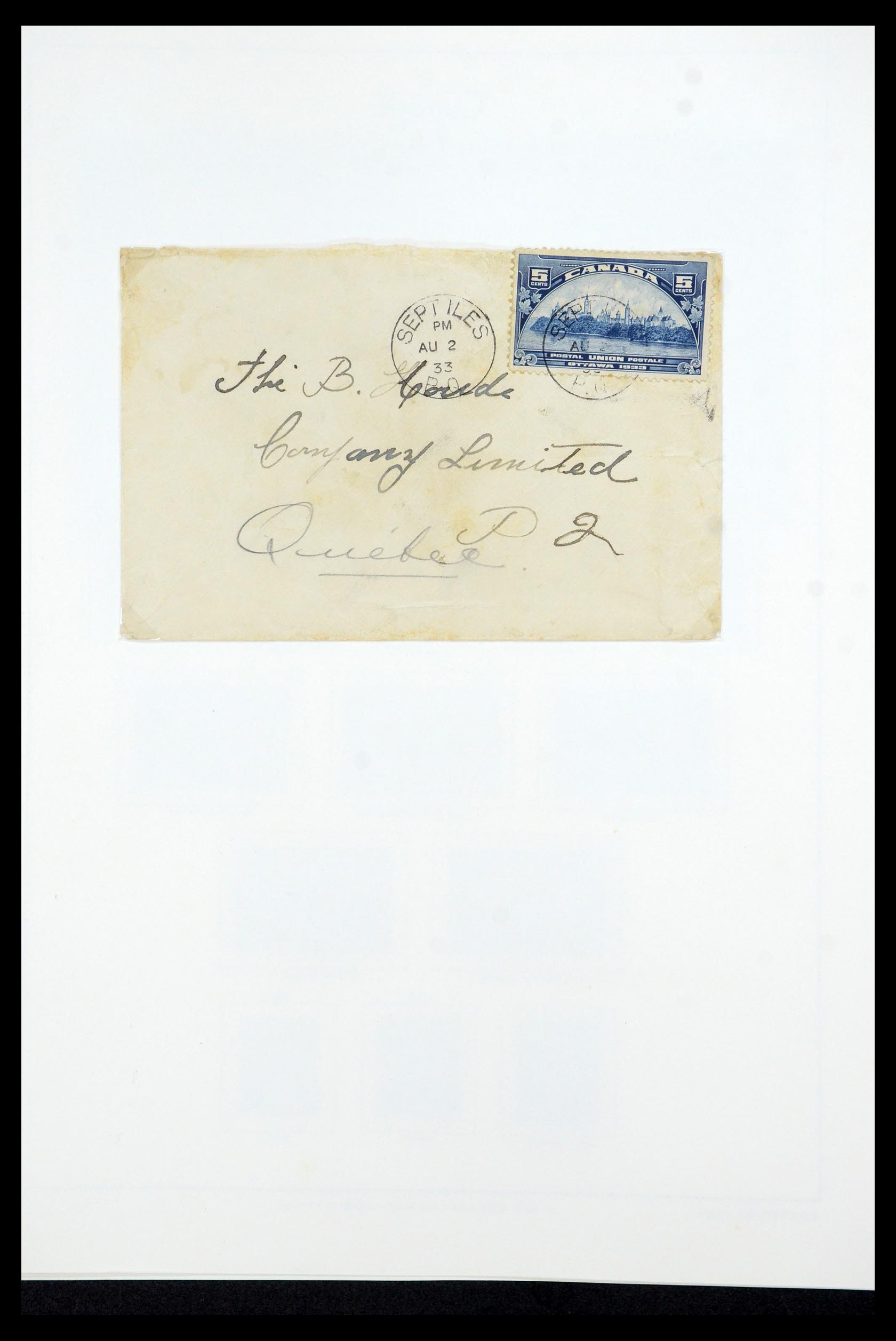 35336 055 - Postzegelverzameling 35336 Canada en provincies 1851-1995.
