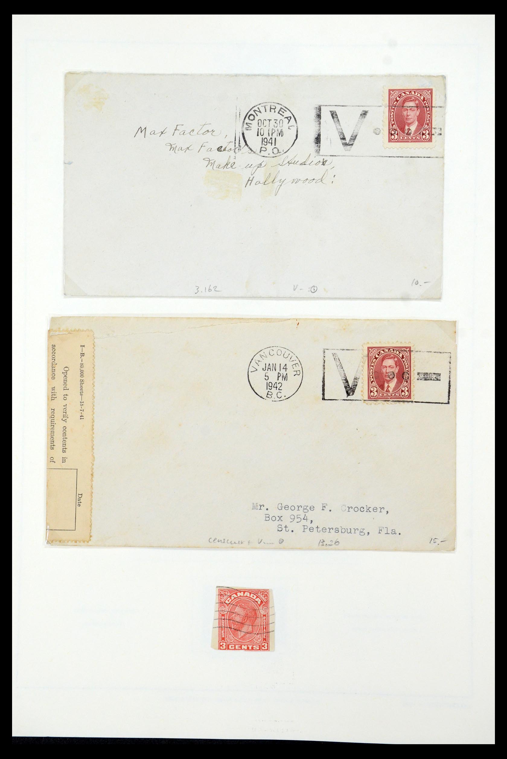 35336 059 - Postzegelverzameling 35336 Canada en provincies 1851-1995.