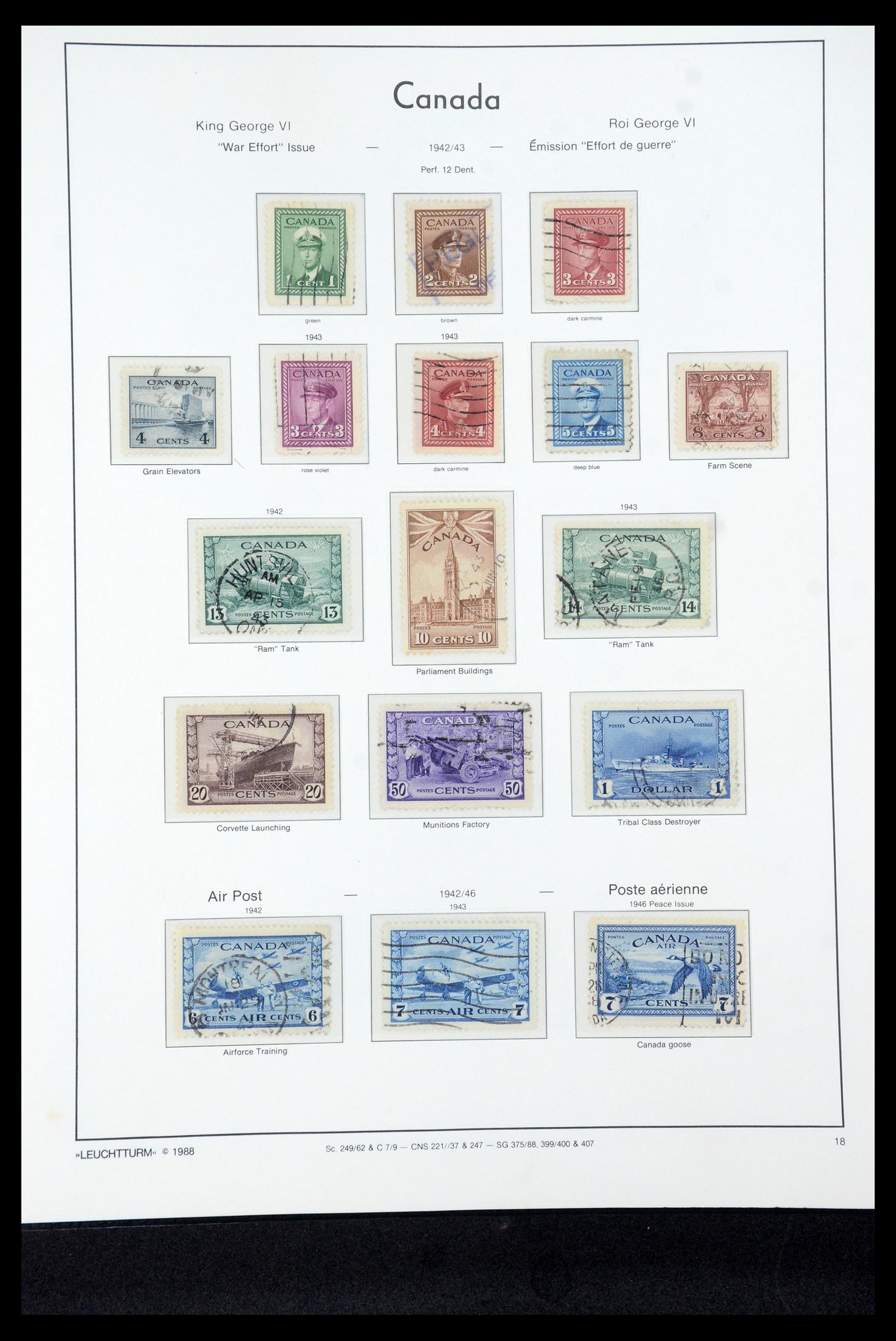 35336 066 - Postzegelverzameling 35336 Canada en provincies 1851-1995.