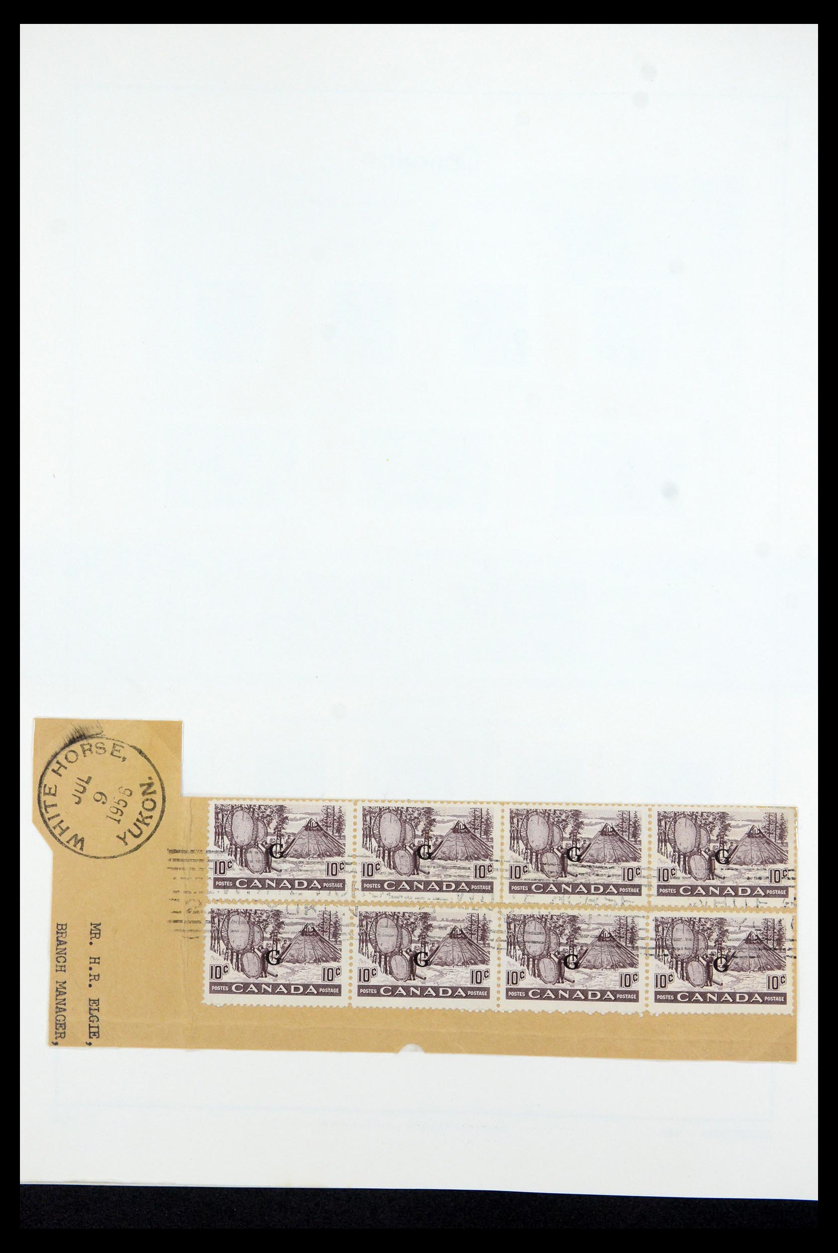 35336 081 - Postzegelverzameling 35336 Canada en provincies 1851-1995.
