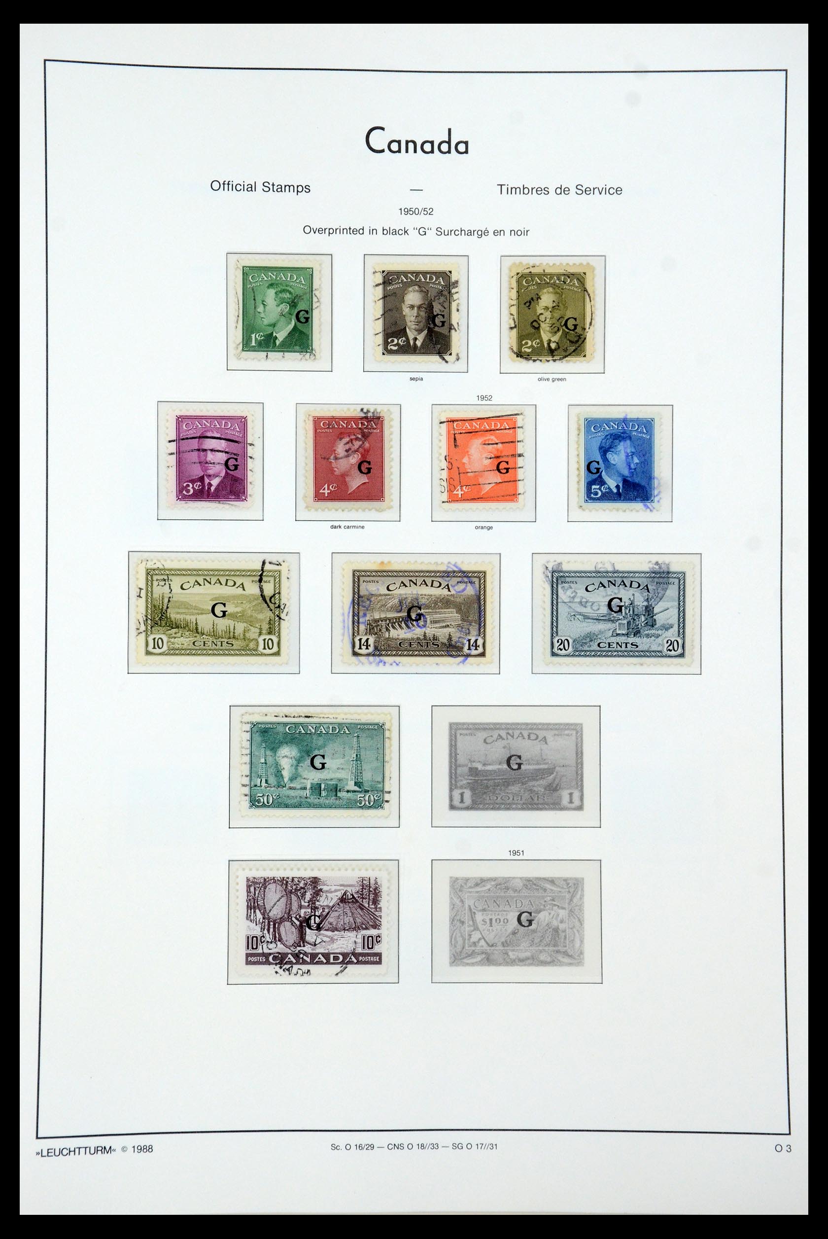35336 082 - Postzegelverzameling 35336 Canada en provincies 1851-1995.