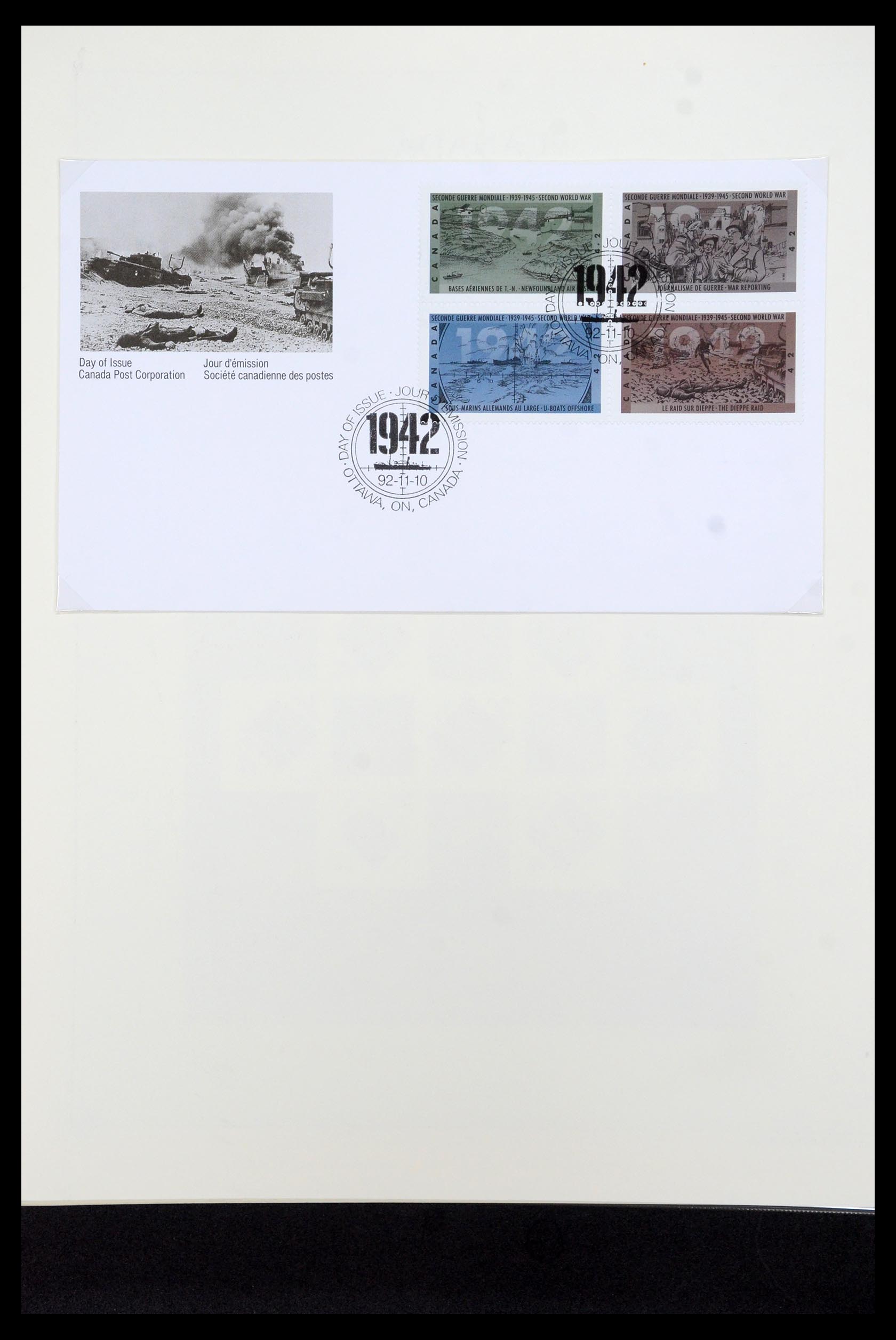 35336 265 - Postzegelverzameling 35336 Canada en provincies 1851-1995.