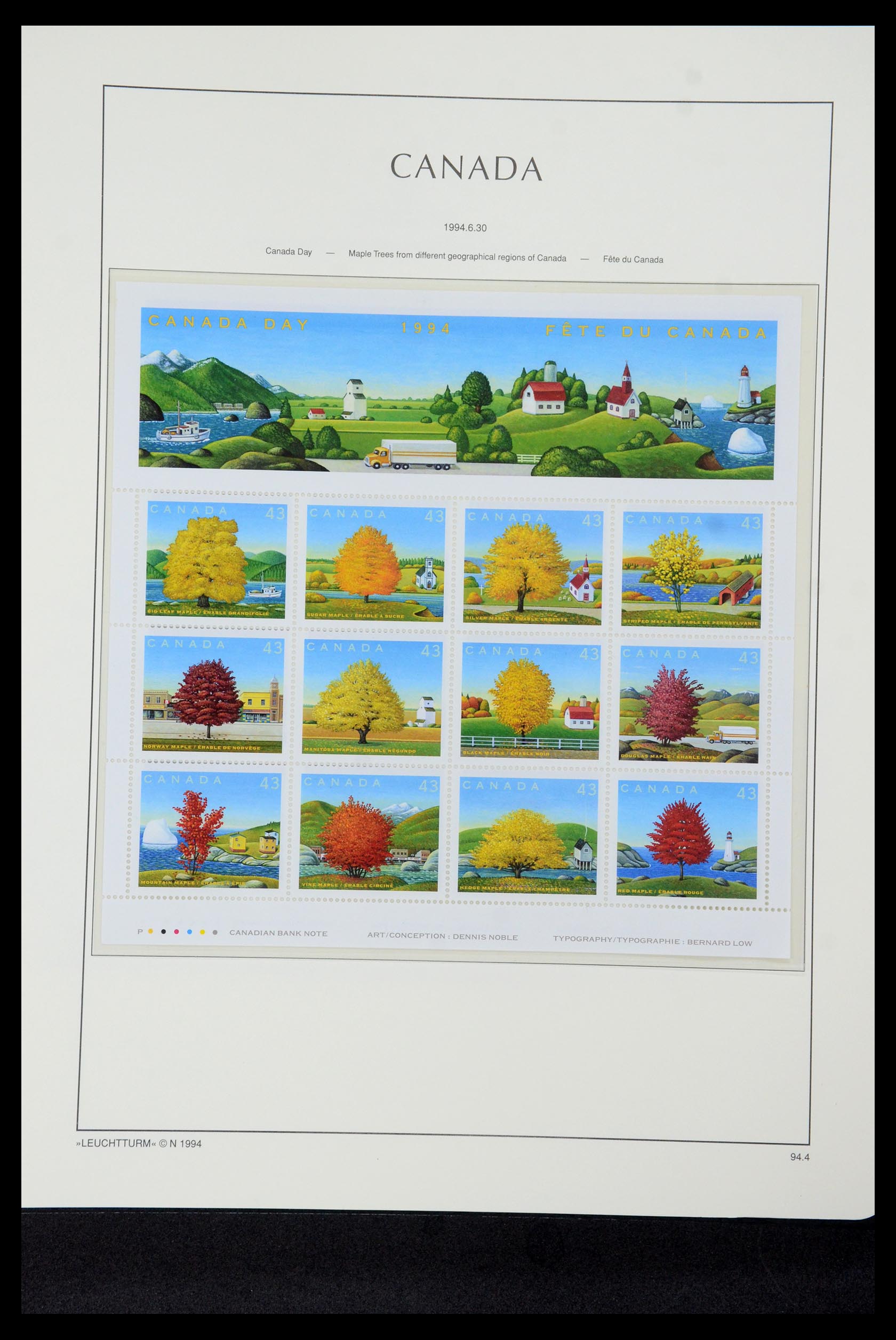 35336 285 - Postzegelverzameling 35336 Canada en provincies 1851-1995.