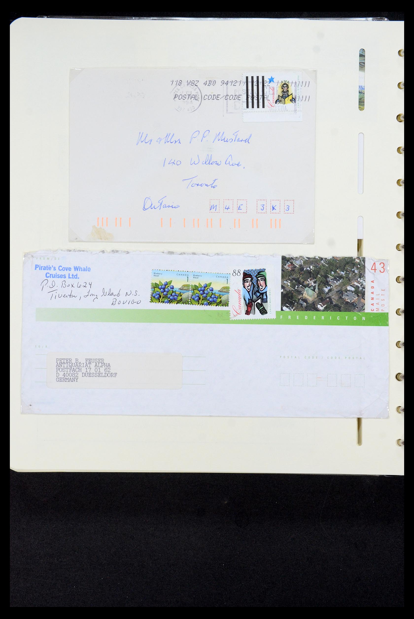 35336 290 - Postzegelverzameling 35336 Canada en provincies 1851-1995.