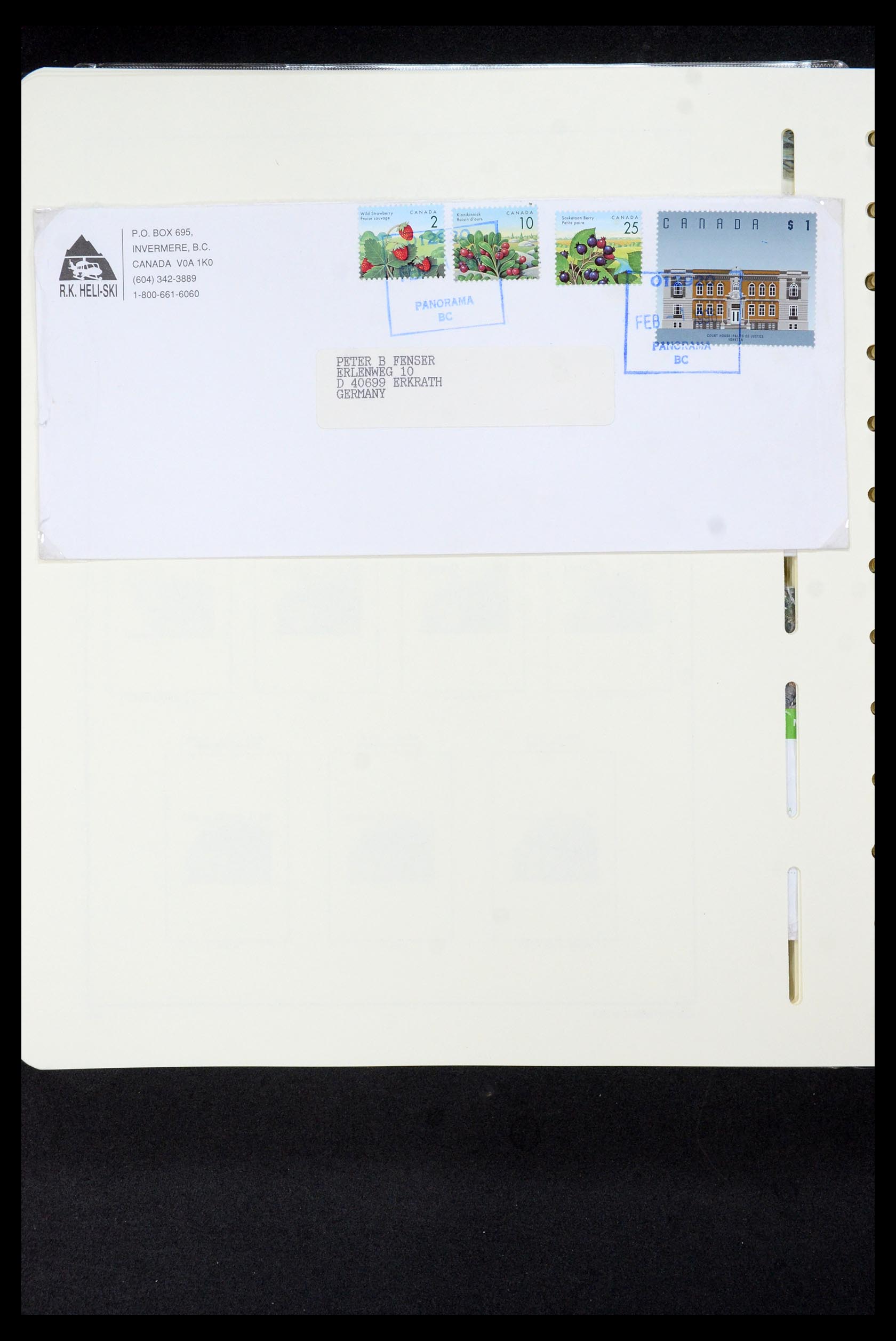 35336 294 - Postzegelverzameling 35336 Canada en provincies 1851-1995.