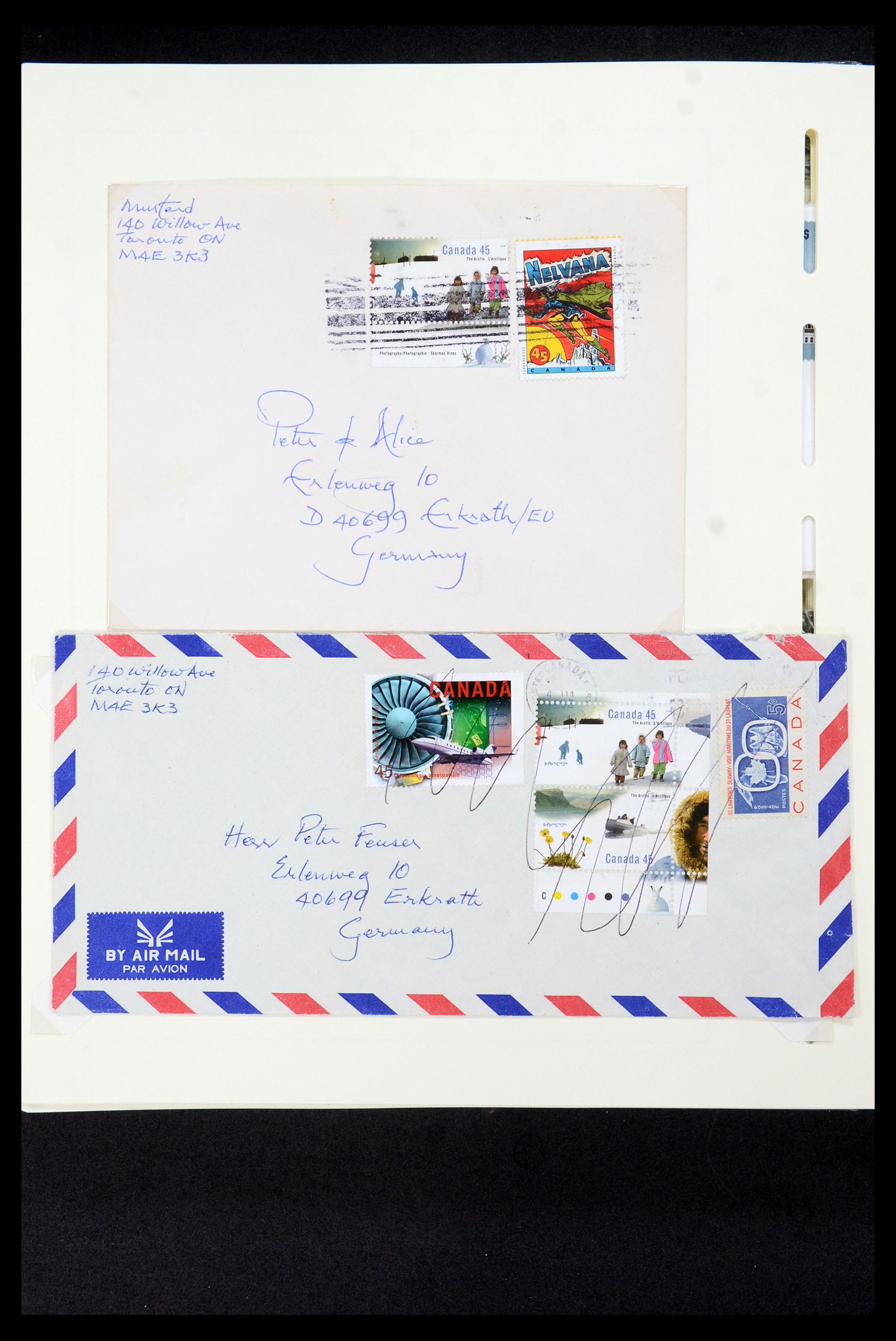 35336 298 - Postzegelverzameling 35336 Canada en provincies 1851-1995.